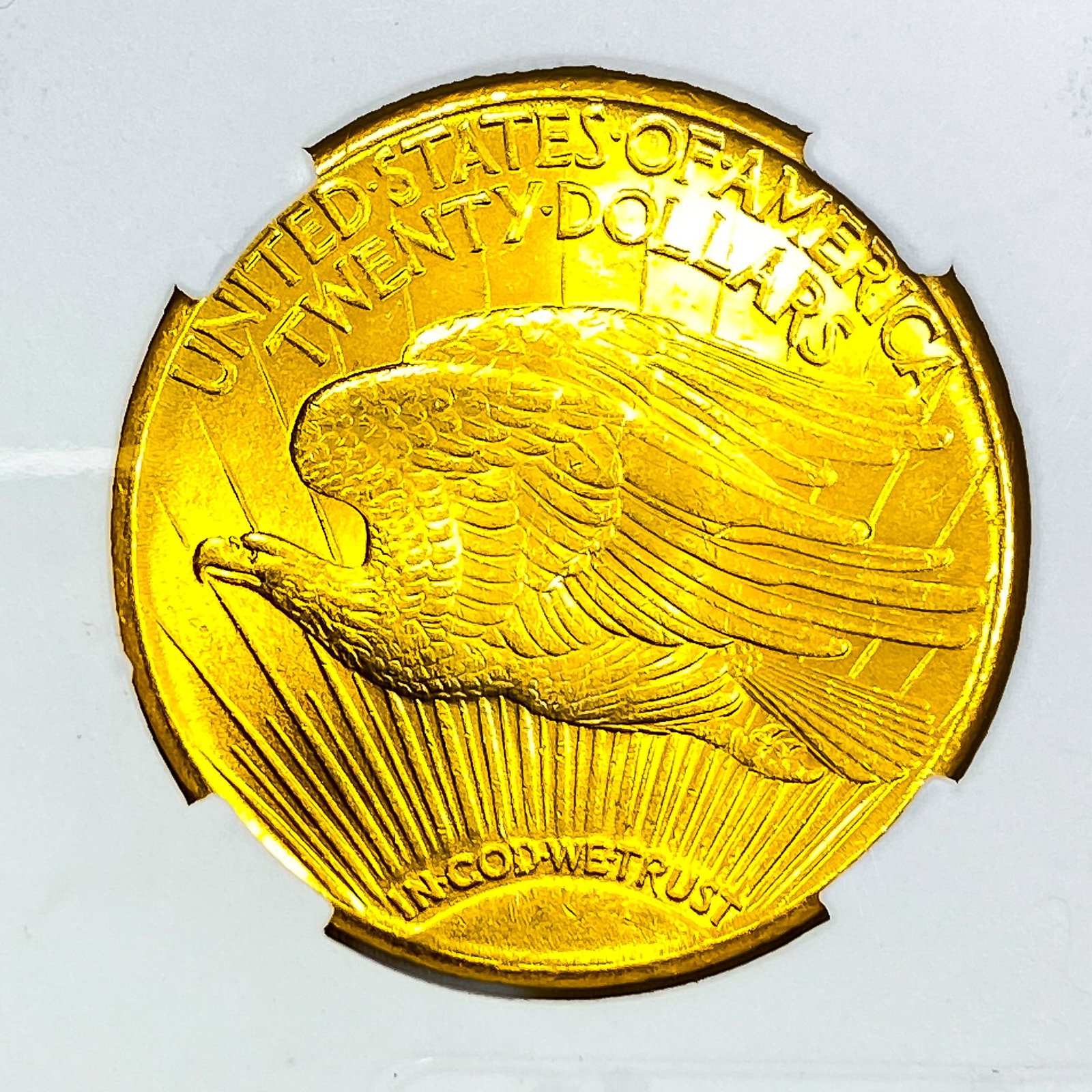 1925 $20 Gold Double Eagle NTC MS63 - 4
