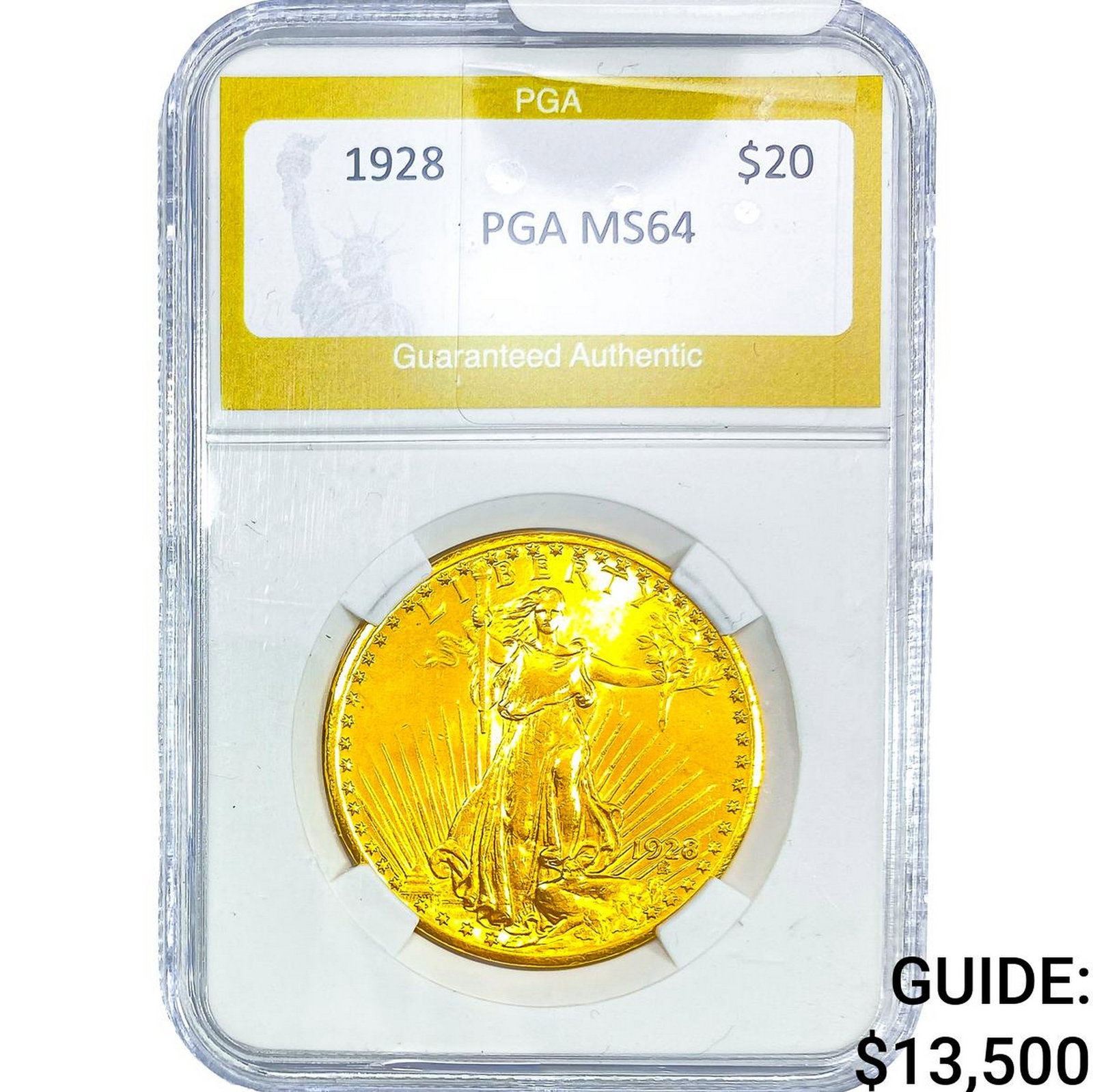 1928 $20 Gold Double Eagle NTC MS64 (1 of 4)