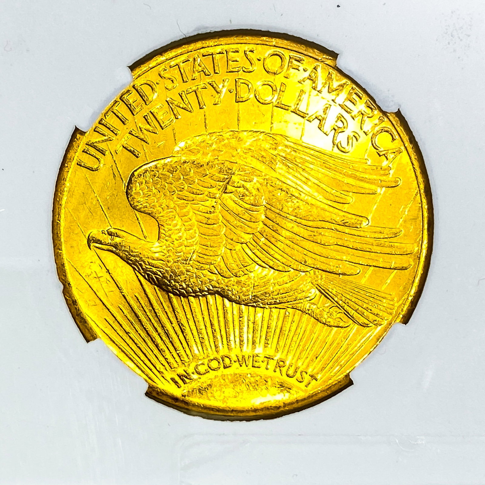 1925 $20 Gold Double Eagle NTC MS64 - 4