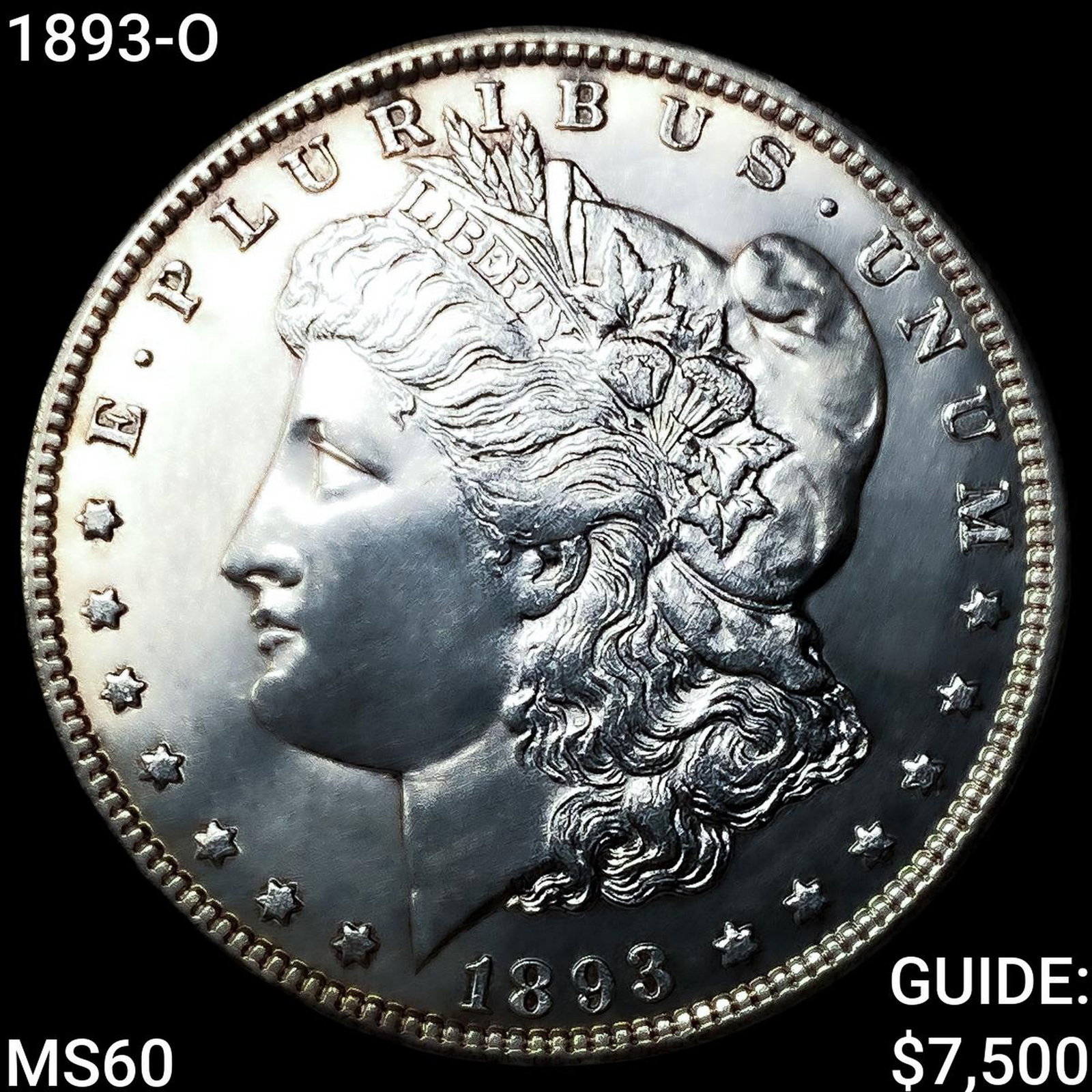 1893-O Morgan Silver Dollar UNCIRCULATED (1 of 2)