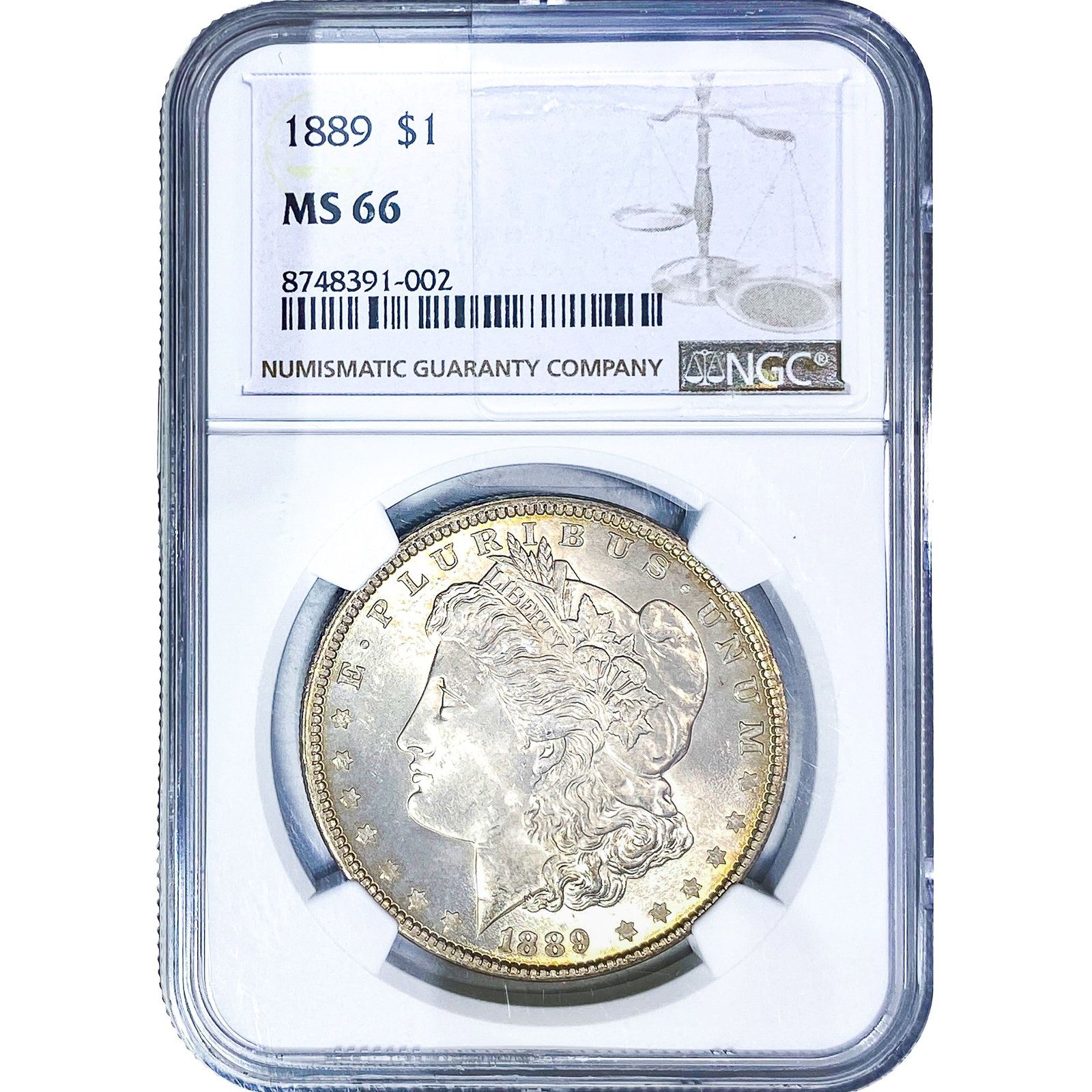 1889 Morgan Silver Dollar NGC MS66 (1 of 4)