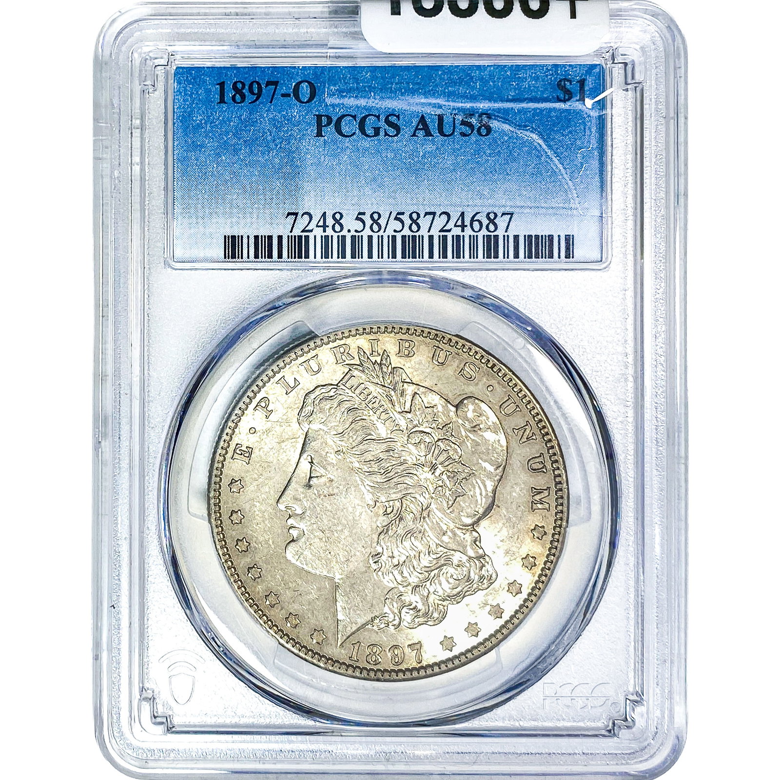 1897-O Morgan Silver Dollar PCGS AU58 (1 of 4)