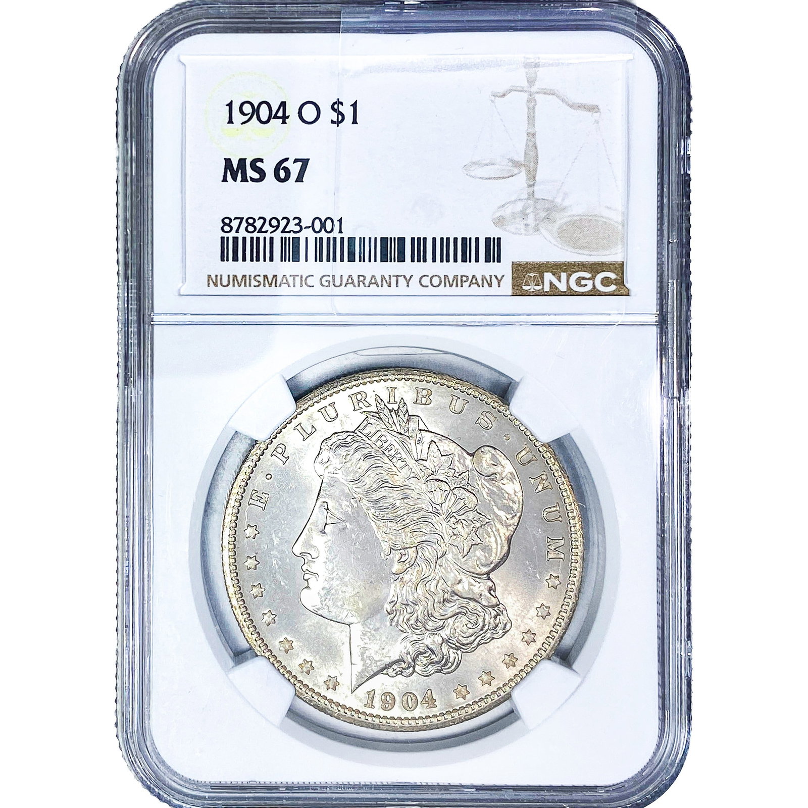 1904-O Morgan Silver Dollar NGC MS67 (1 of 4)