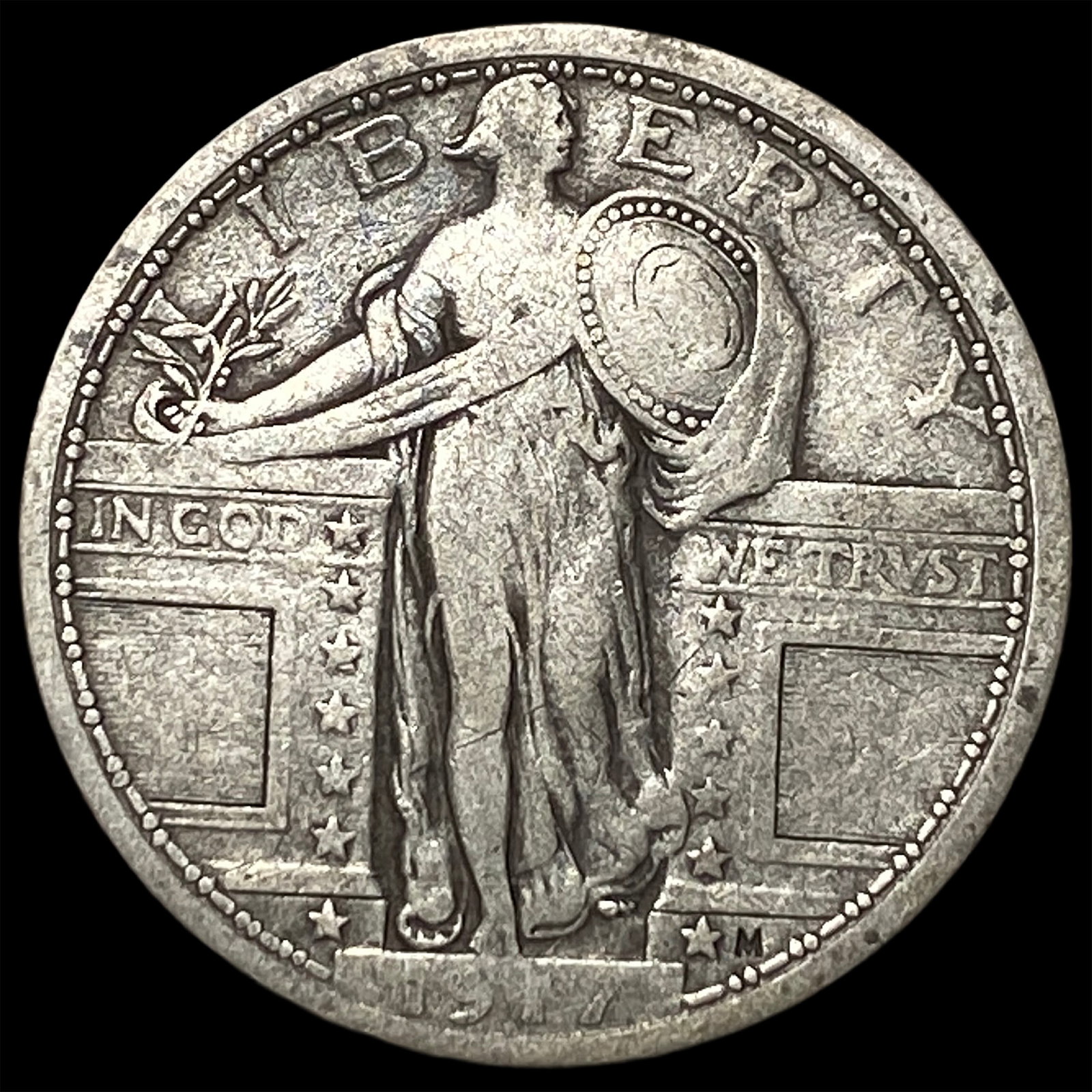 1917 Standing Liberty Quarter CLOSELY UNCIRCULATED (1 of 2)