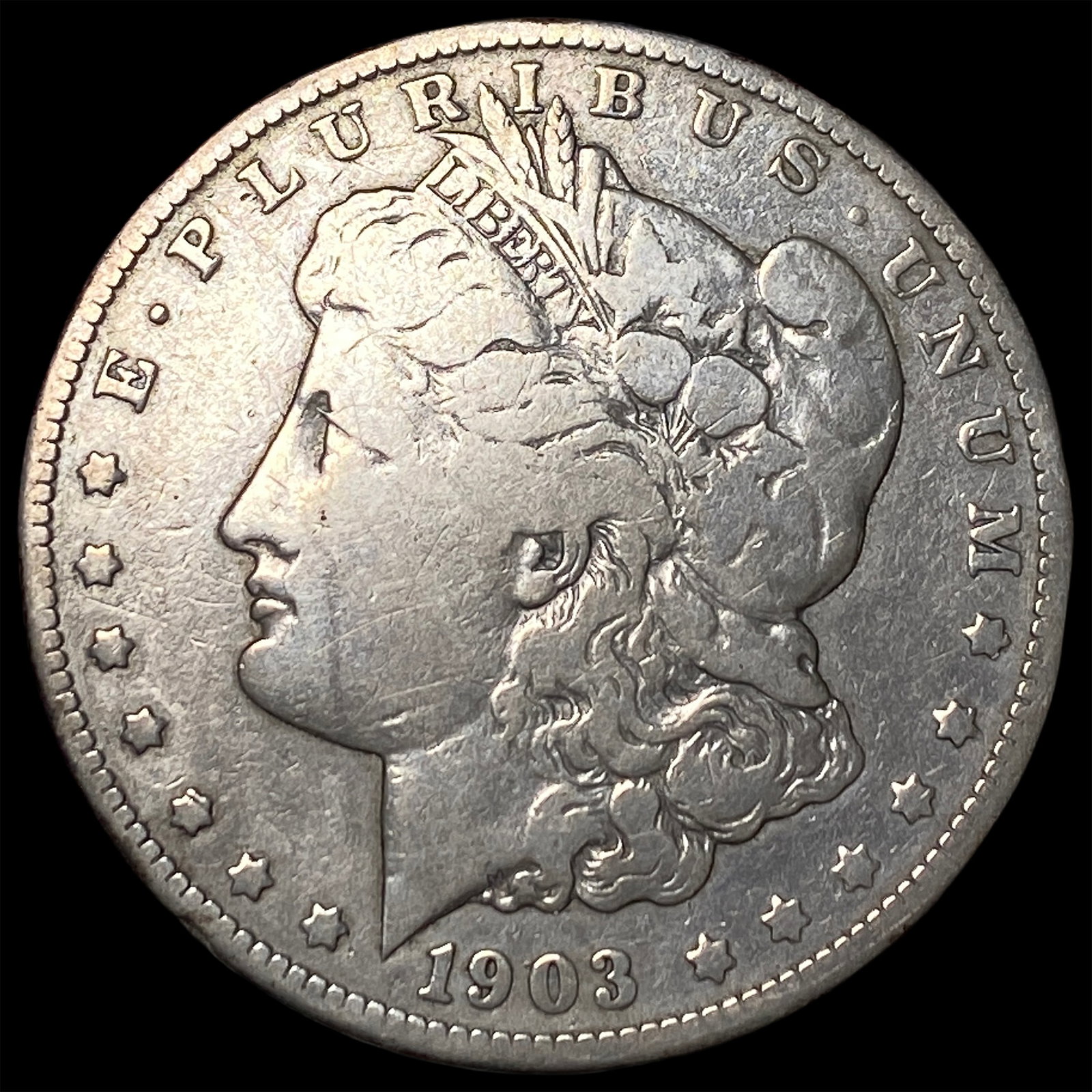 1903-O Silver Morgan Dollar NEARLY UNCIRCULATED (1 of 2)