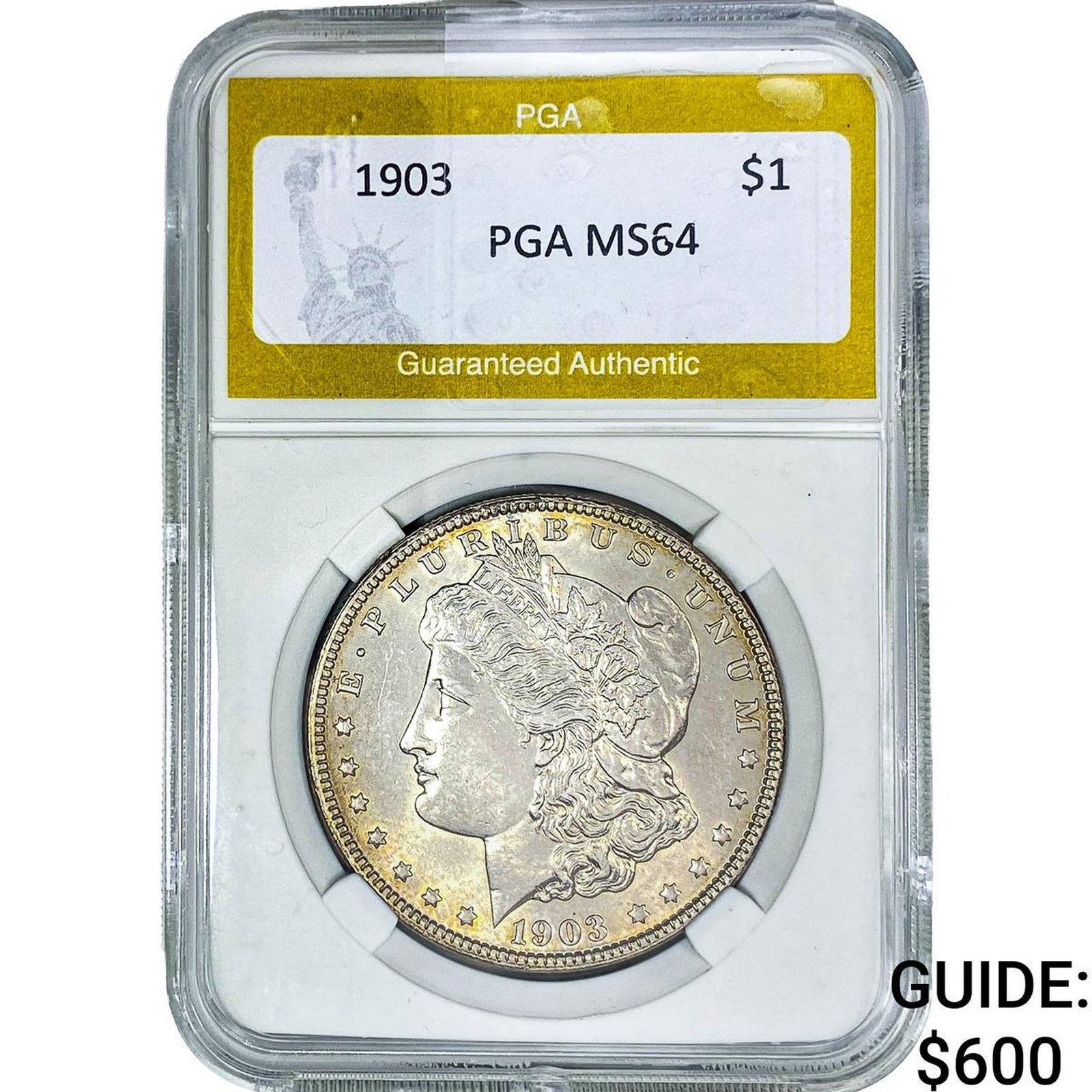 1903 Morgan Silver Dollar PGA MS64: 1903 Morgan Silver Dollar PGA MS64