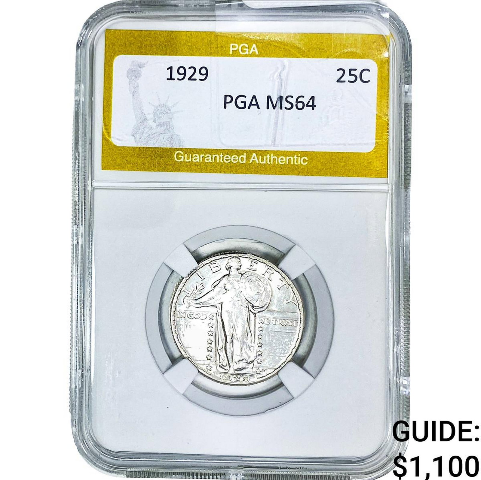 1929 Standing Liberty Quarter PGA MS64 (1 of 2)