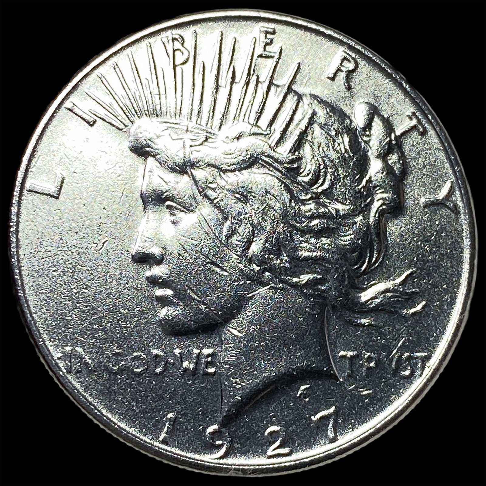 1927-S Peace Silver Dollar CLOSELY UNCIRCULATED (1 of 2)