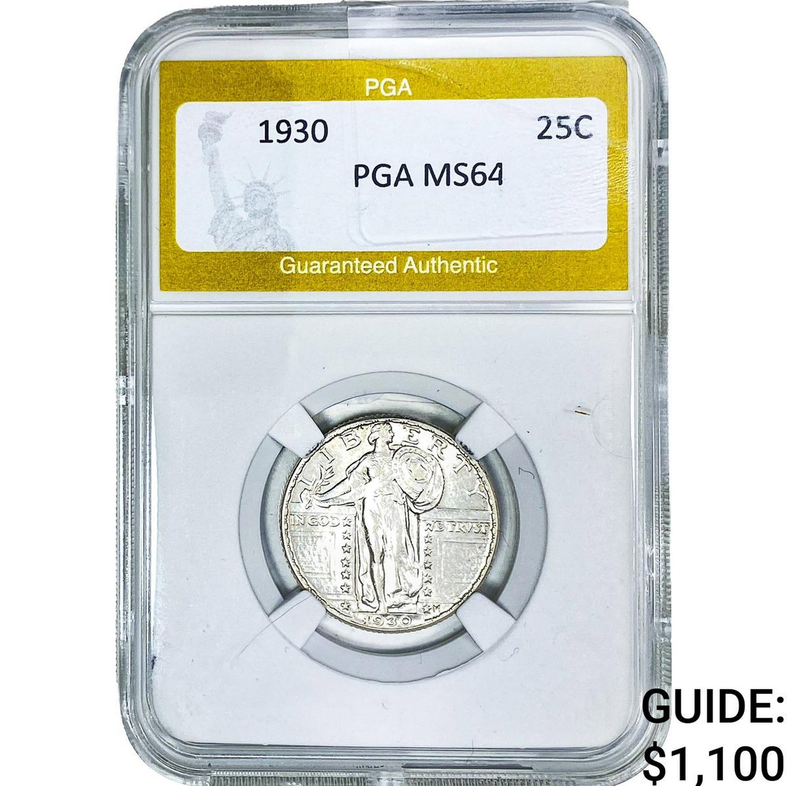 1930 Standing Liberty Quarter PGA MS64 (1 of 2)