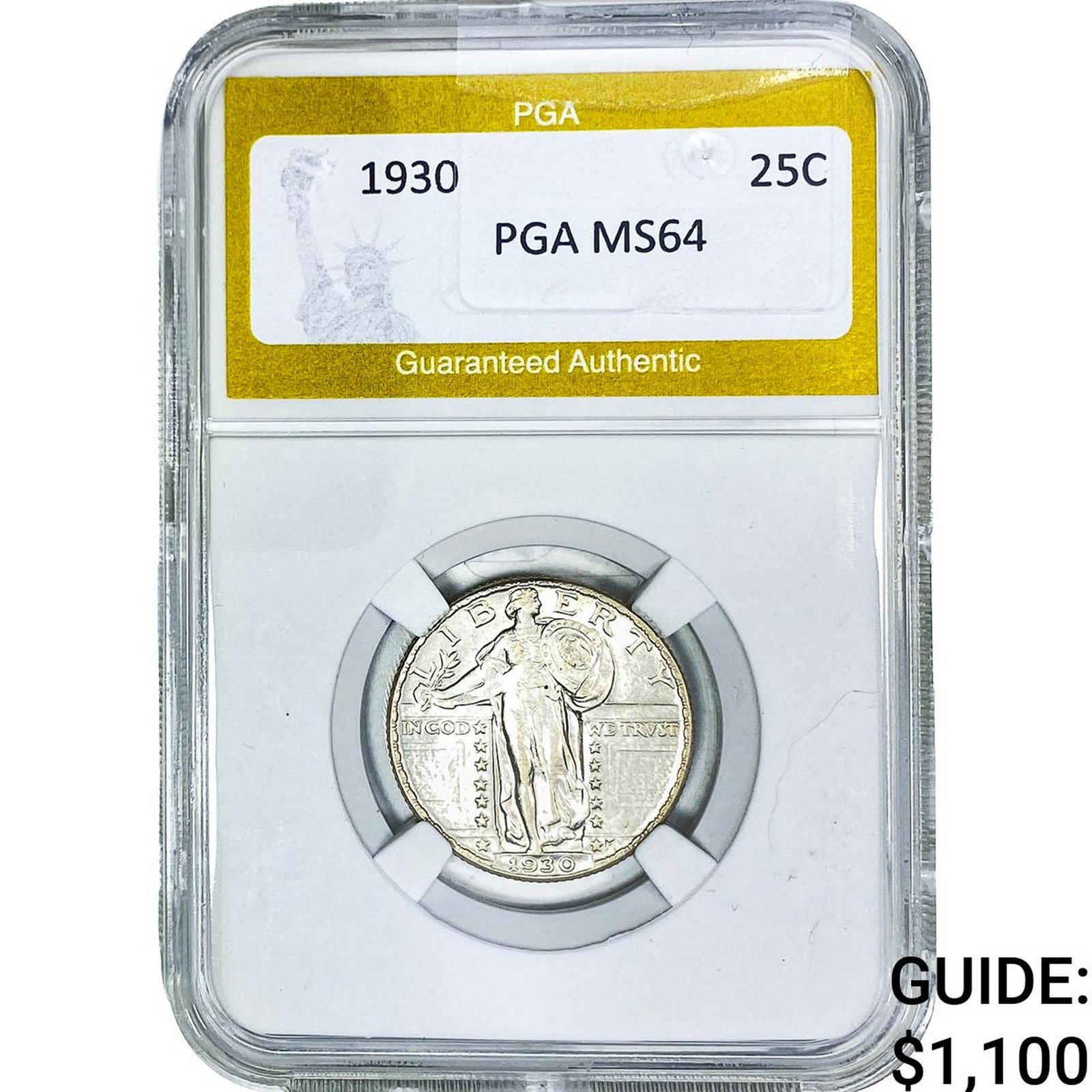 1930 Standing Liberty Quarter PGA MS64 (1 of 2)