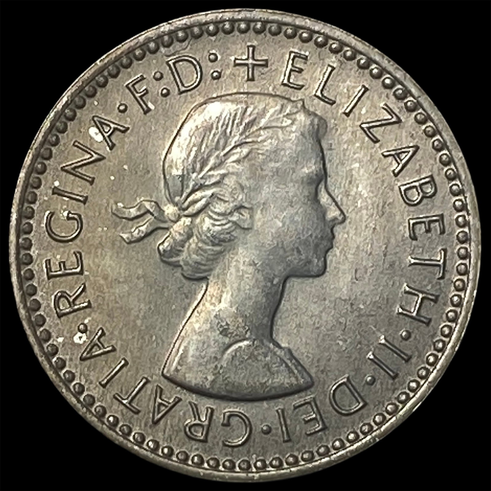 1959 Austraila Silver 3 Pence (1 of 2)