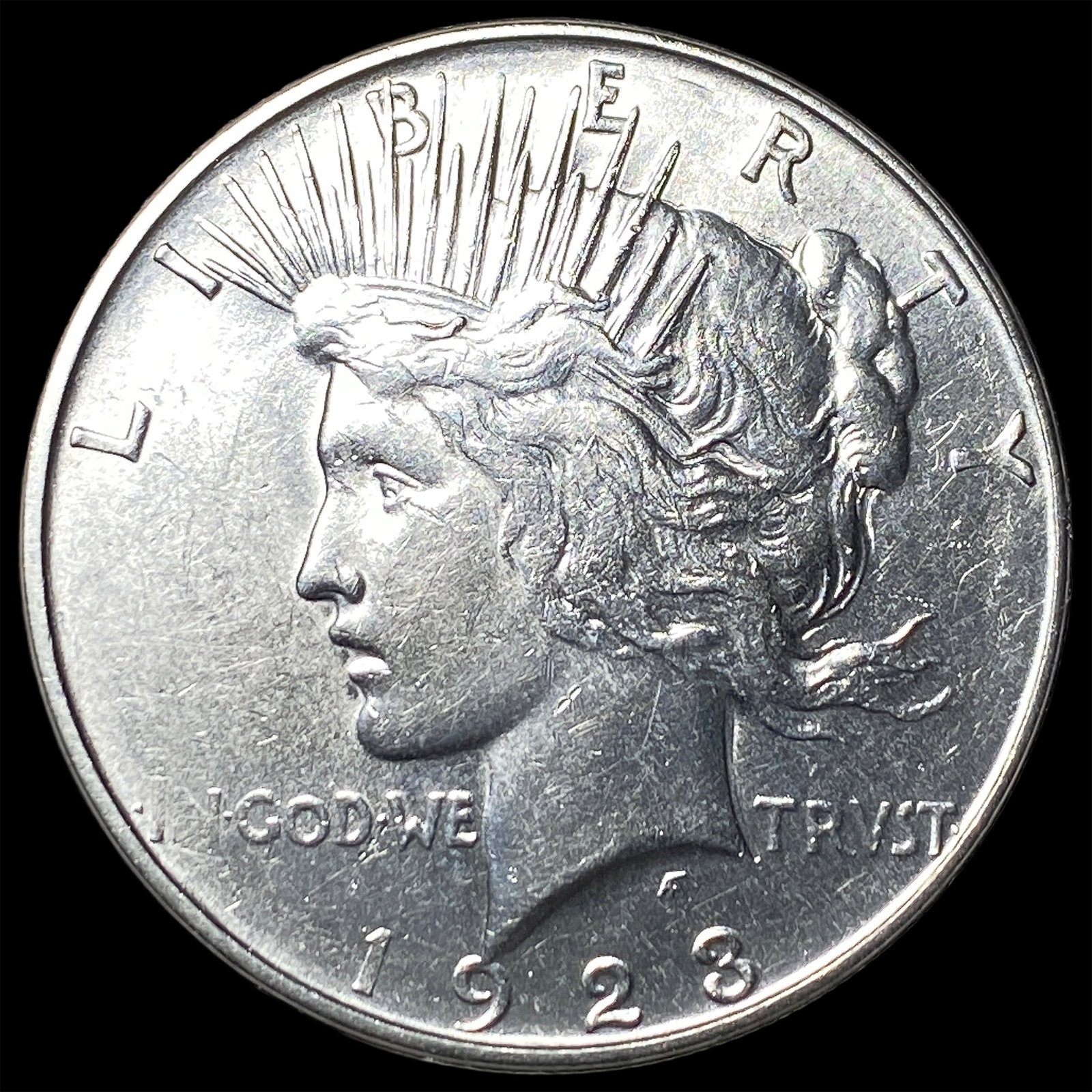 1923-D Silver Peace Dollar UNCIRCULATED: 1923-D Silver Peace Dollar UNCIRCULATED