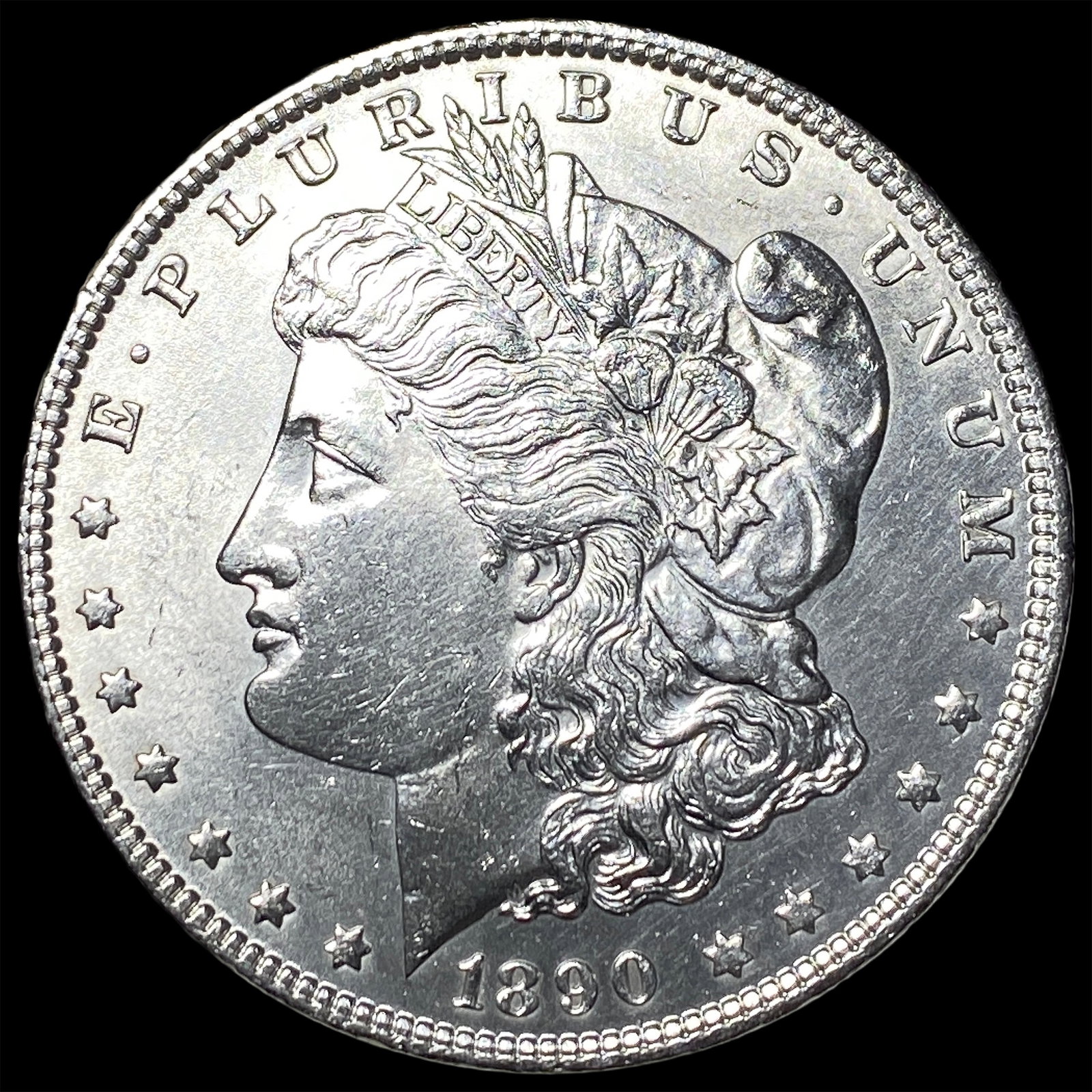 1890 Morgan Silver Dollar CHOICE BU: 1890 Morgan Silver Dollar CHOICE BU