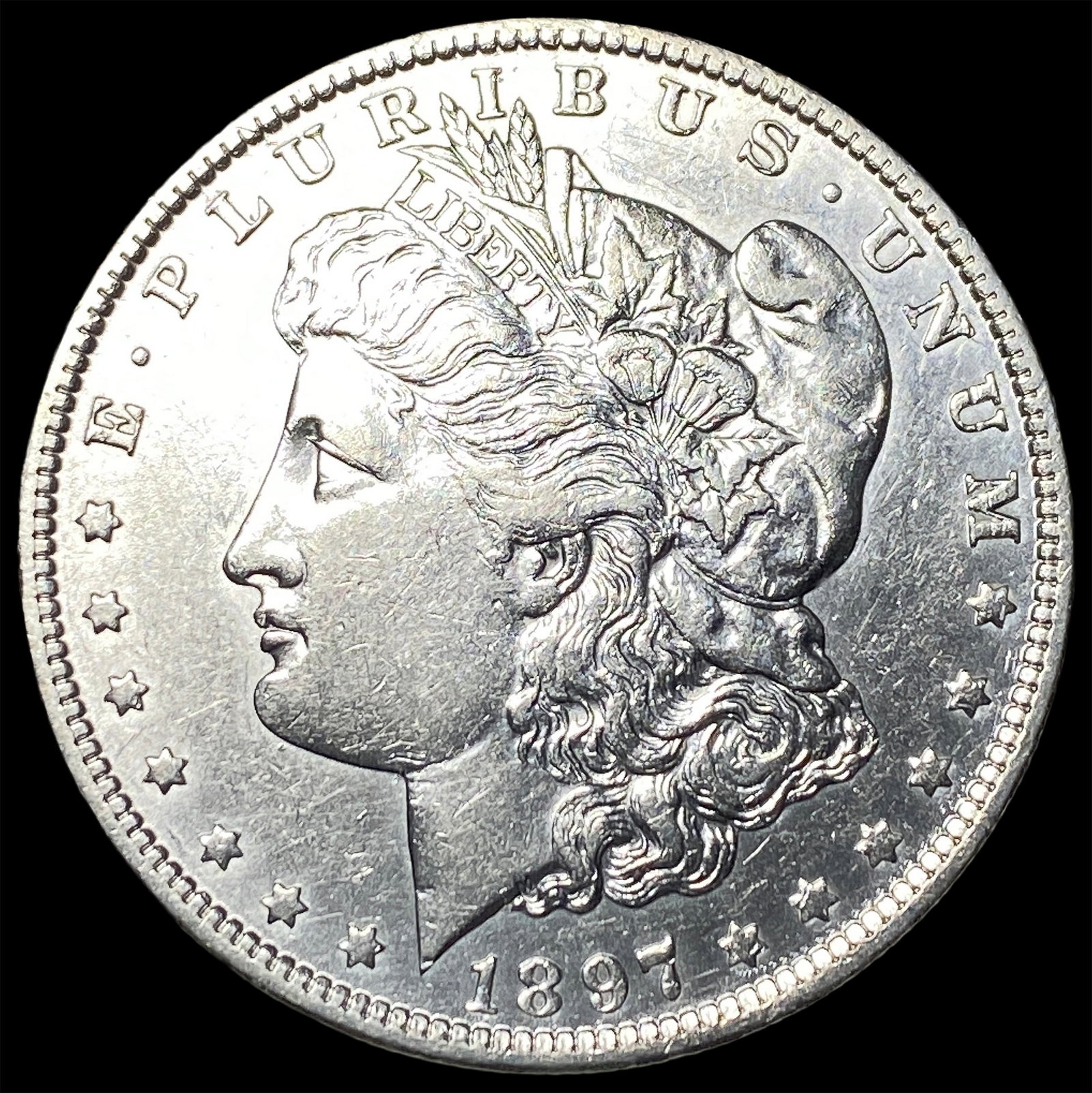 1897-O Silver Morgan Dollar CHOICE AU: 1897-O Silver Morgan Dollar CHOICE AU