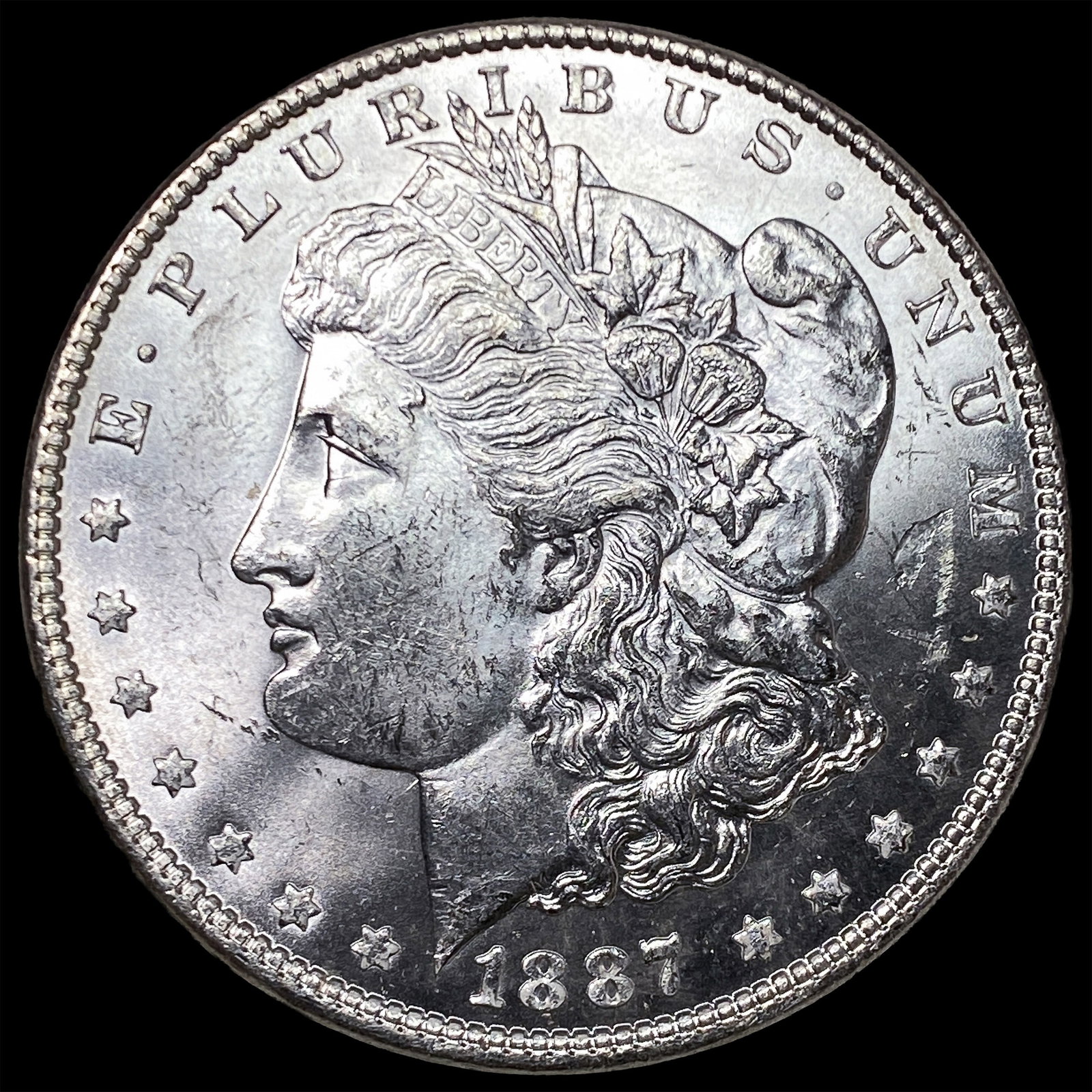 1887 Morgan Silver Dollar UNCIRCULATED: 1887 Morgan Silver Dollar UNCIRCULATED