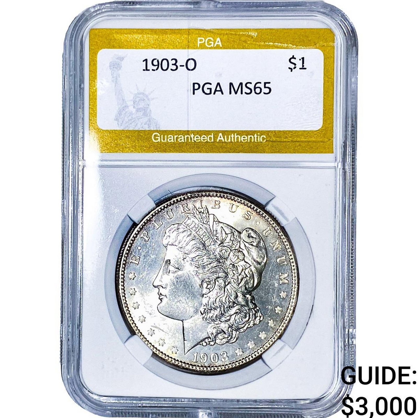 1903-O Morgan Silver Dollar PGA MS65 (1 of 2)