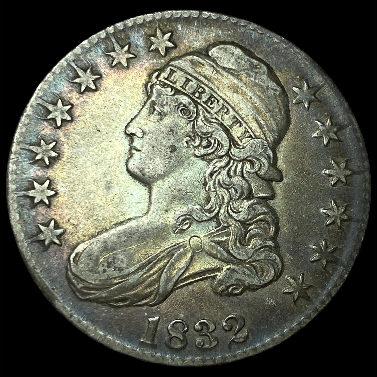 1832 Capped Bust Half Dollar CLOSELY UNCIRCULATED (1 of 2)