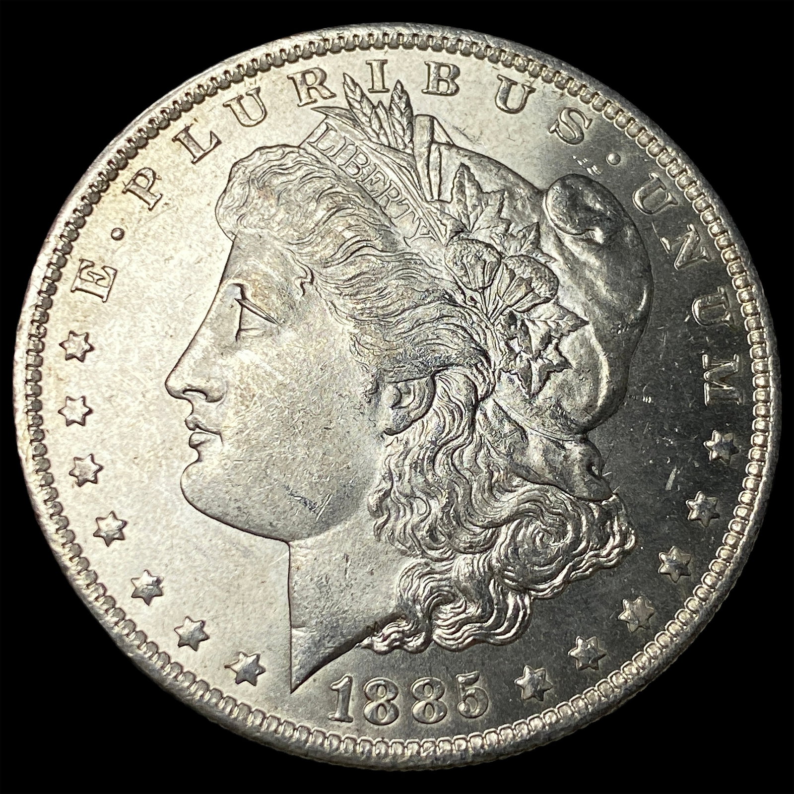 1885-O Silver Morgan Dollar CHOICE BU: 1885-O Silver Morgan Dollar CHOICE BU