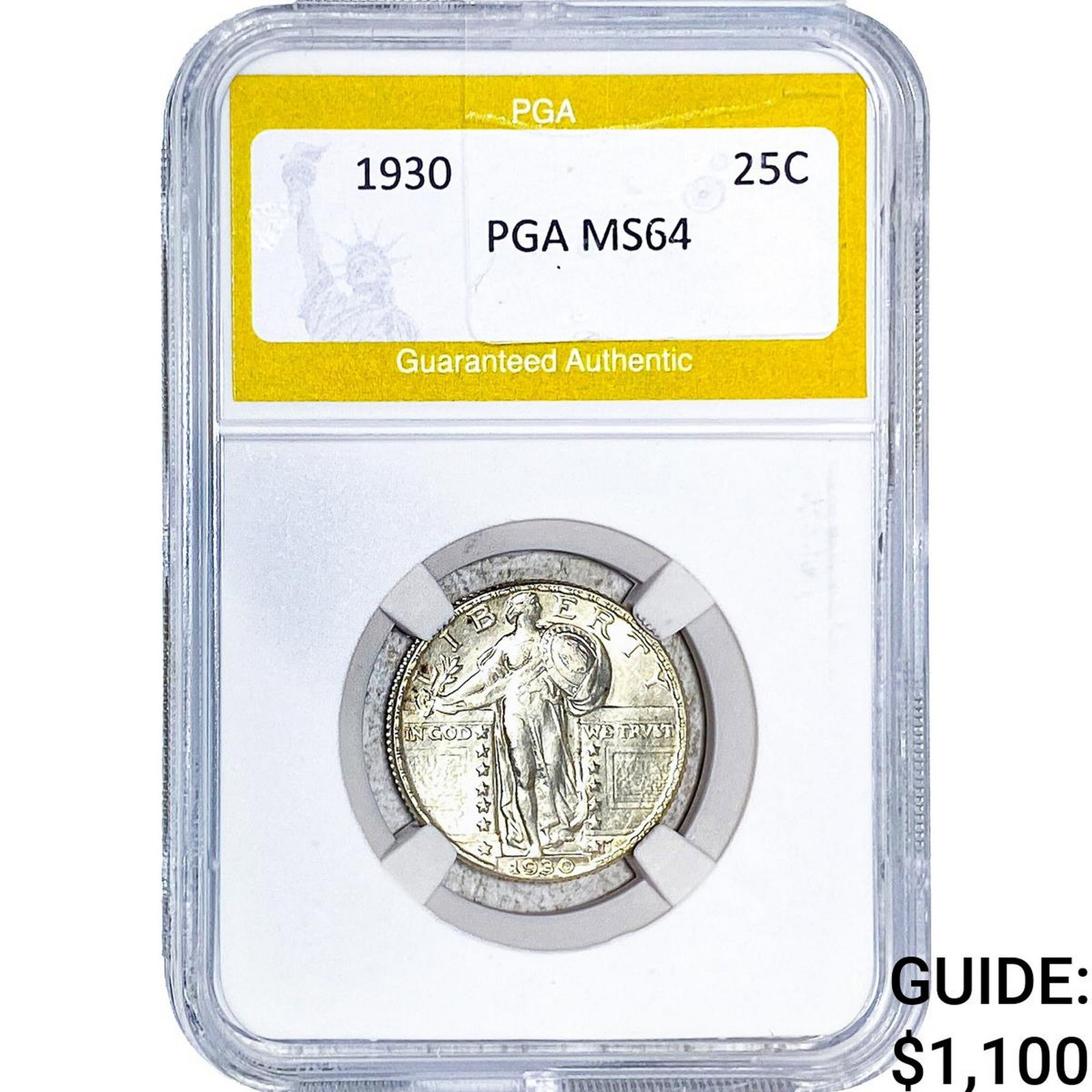 1930 Standing Liberty Quarter PGA MS64 (1 of 2)