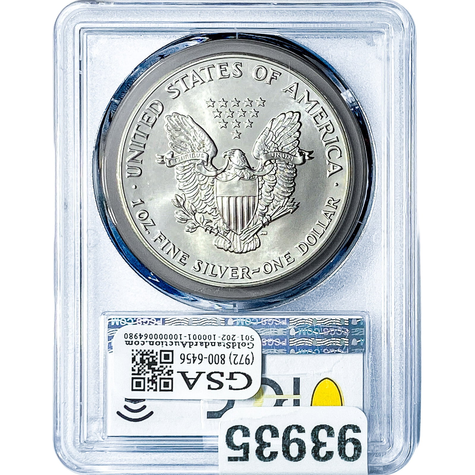 1990 Silver Eagle PCGS MS64 - 2