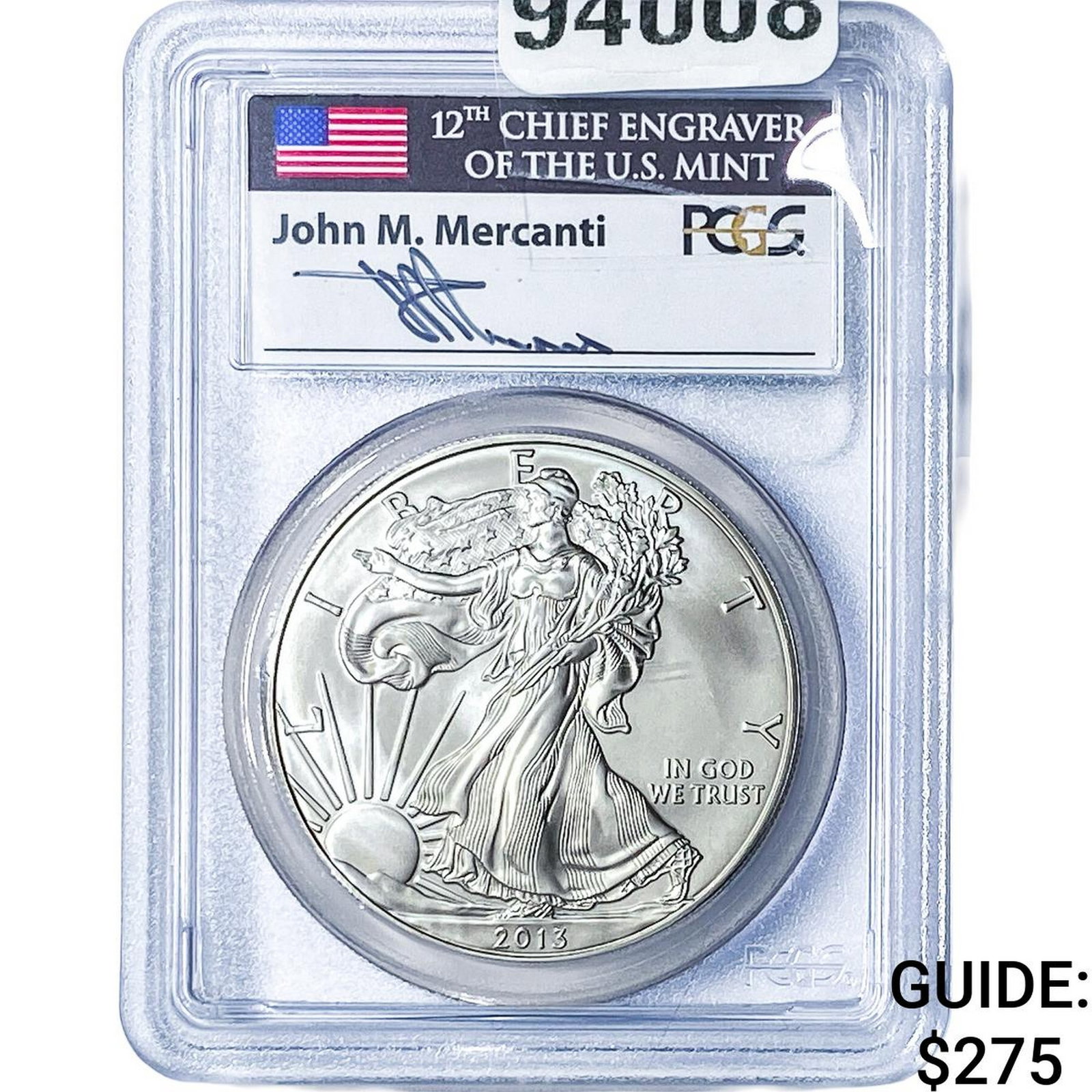 2013 Silver Eagle PCGS MS69 (1 of 2)