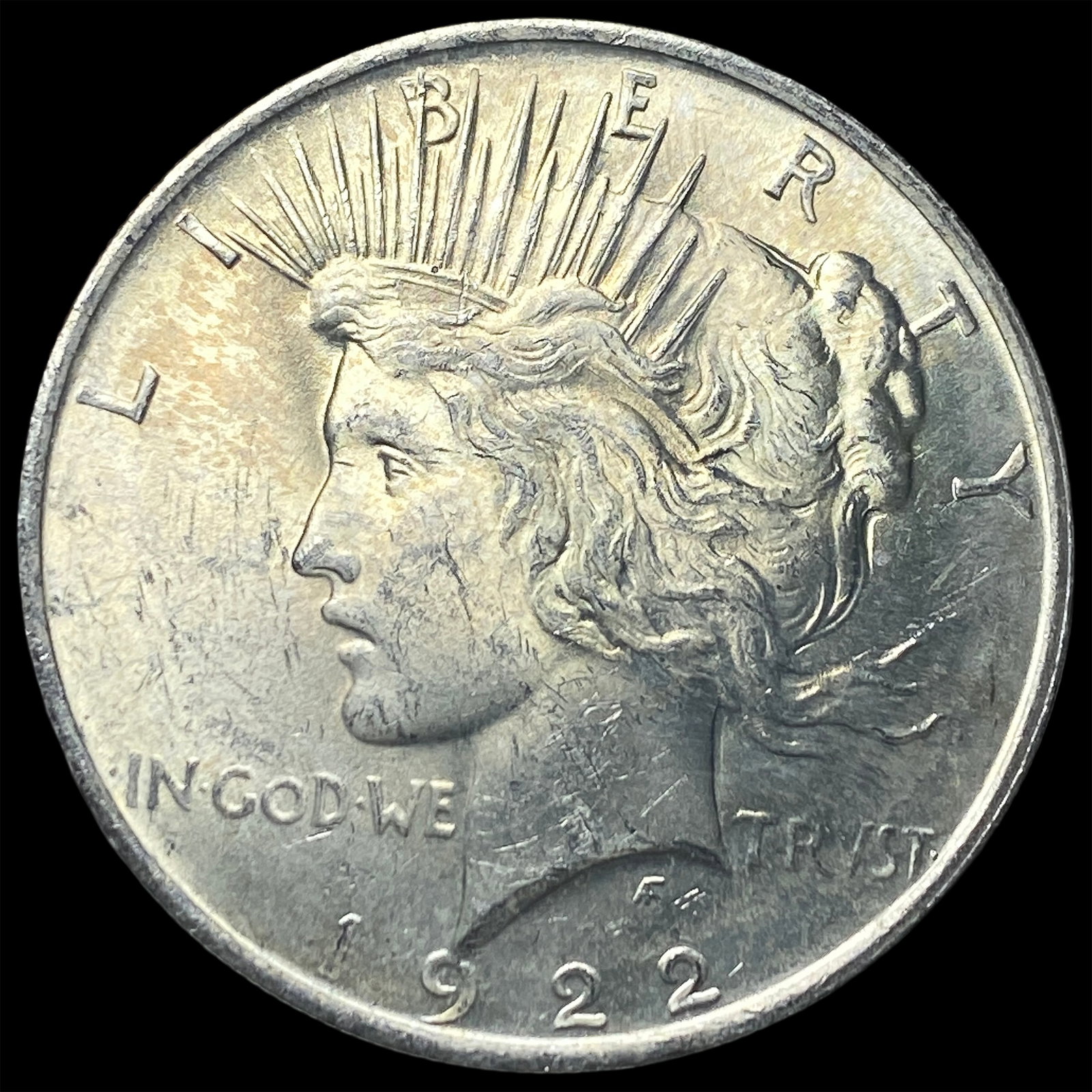 1922 Silver Peace Dollar GEM BU (1 of 2)