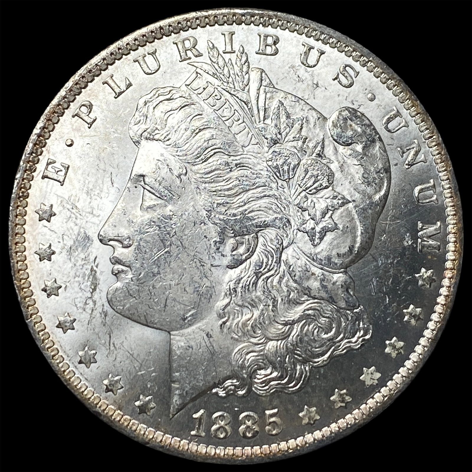 1885-O Silver Morgan Dollar UNCIRCULATED: 1885-O Silver Morgan Dollar UNCIRCULATED