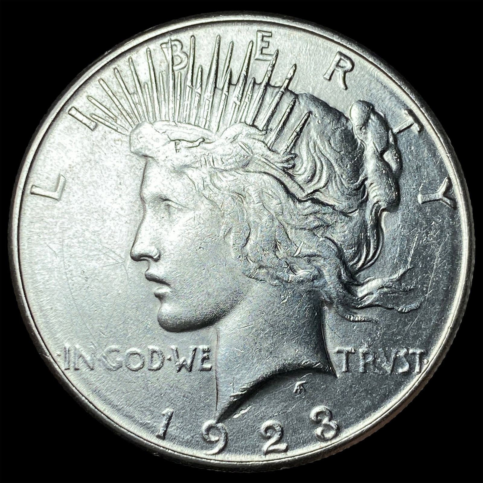 1923-S Peace Silver Dollar CLOSELY UNCIRCULATED (1 of 2)
