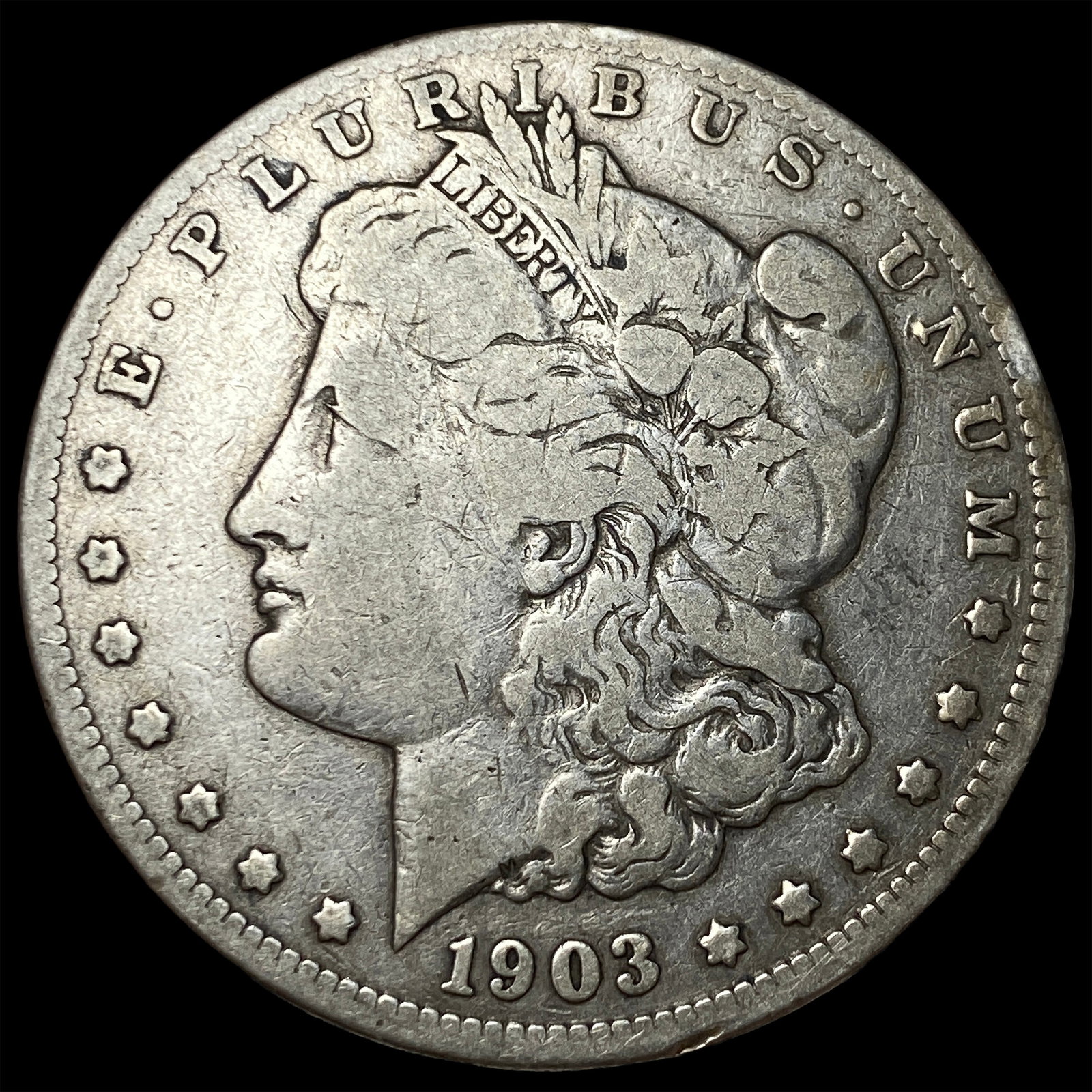 1903-S Silver Morgan Dollar LIGHTLY CIRCULATED (1 of 2)