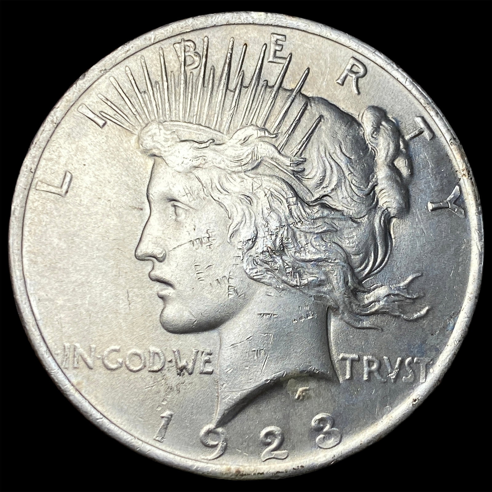 1923 Peace Silver Dollar UNCIRCULATED: 1923 Peace Silver Dollar UNCIRCULATED