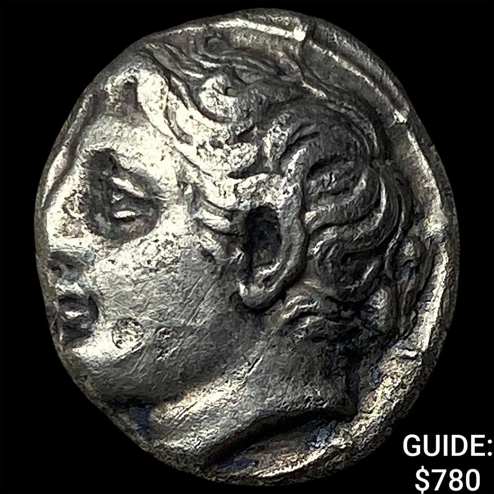 Greek Caria 360-340BC Silver Drachm (1 of 2)
