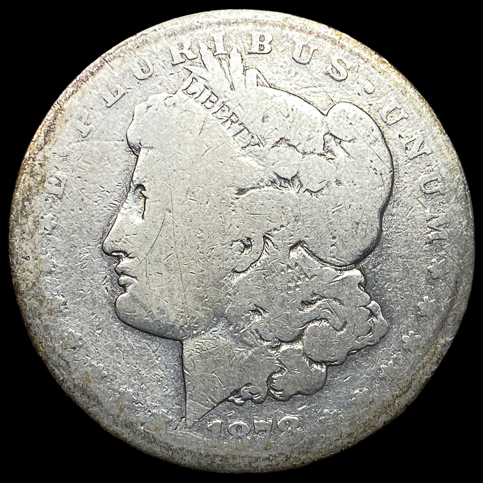 1878-CC Morgan Silver Dollar NICELY CIRCULATED: 1878-CC Morgan Silver Dollar NICELY CIRCULATED