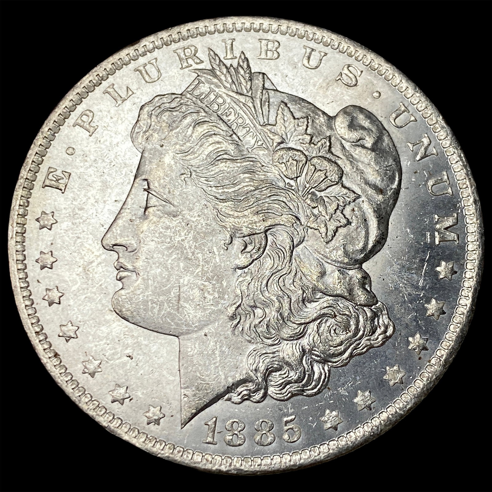 1885-O Silver Morgan Dollar CHOICE BU: 1885-O Silver Morgan Dollar CHOICE BU