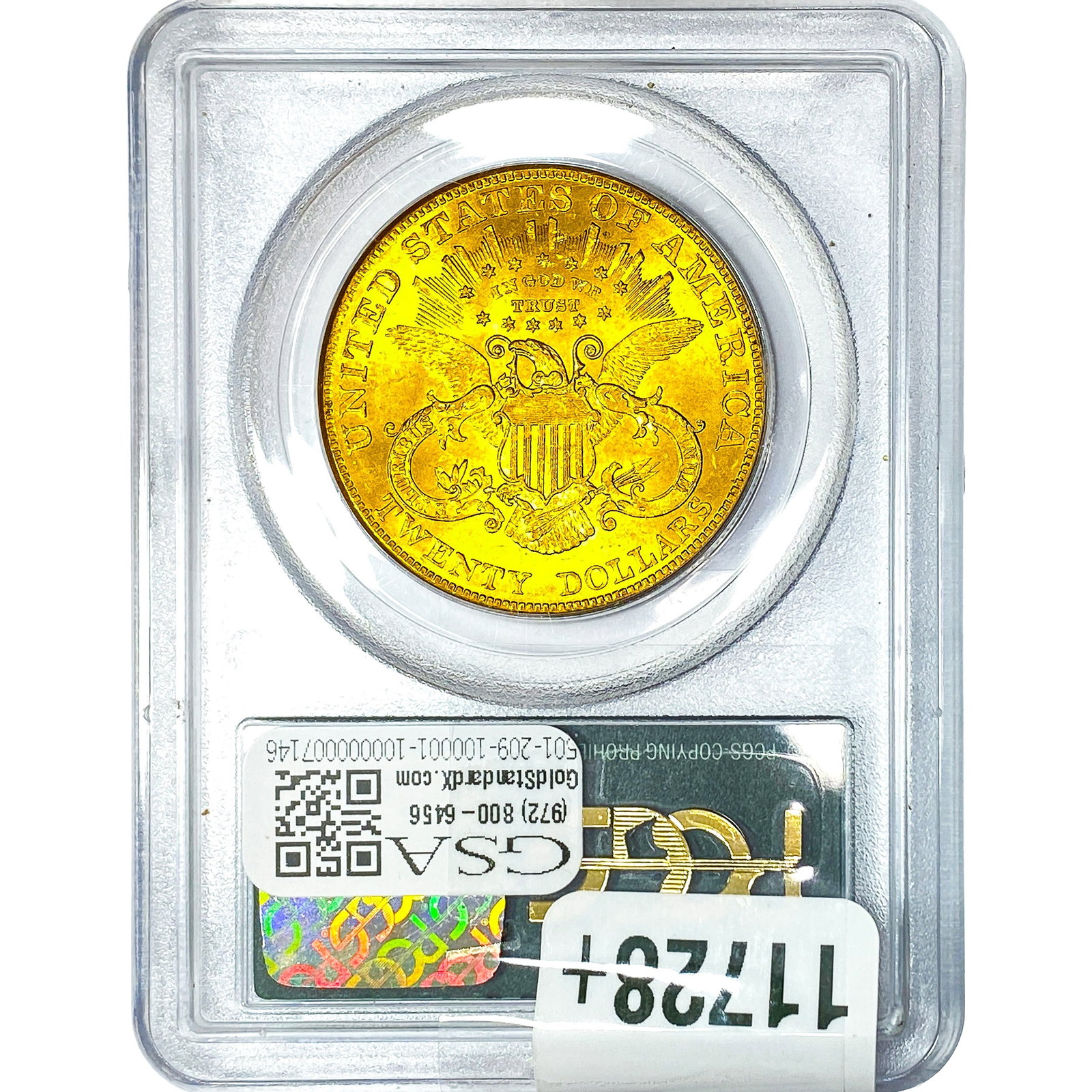 1904 $20 Gold Double Eagle PCGS MS64 - 2
