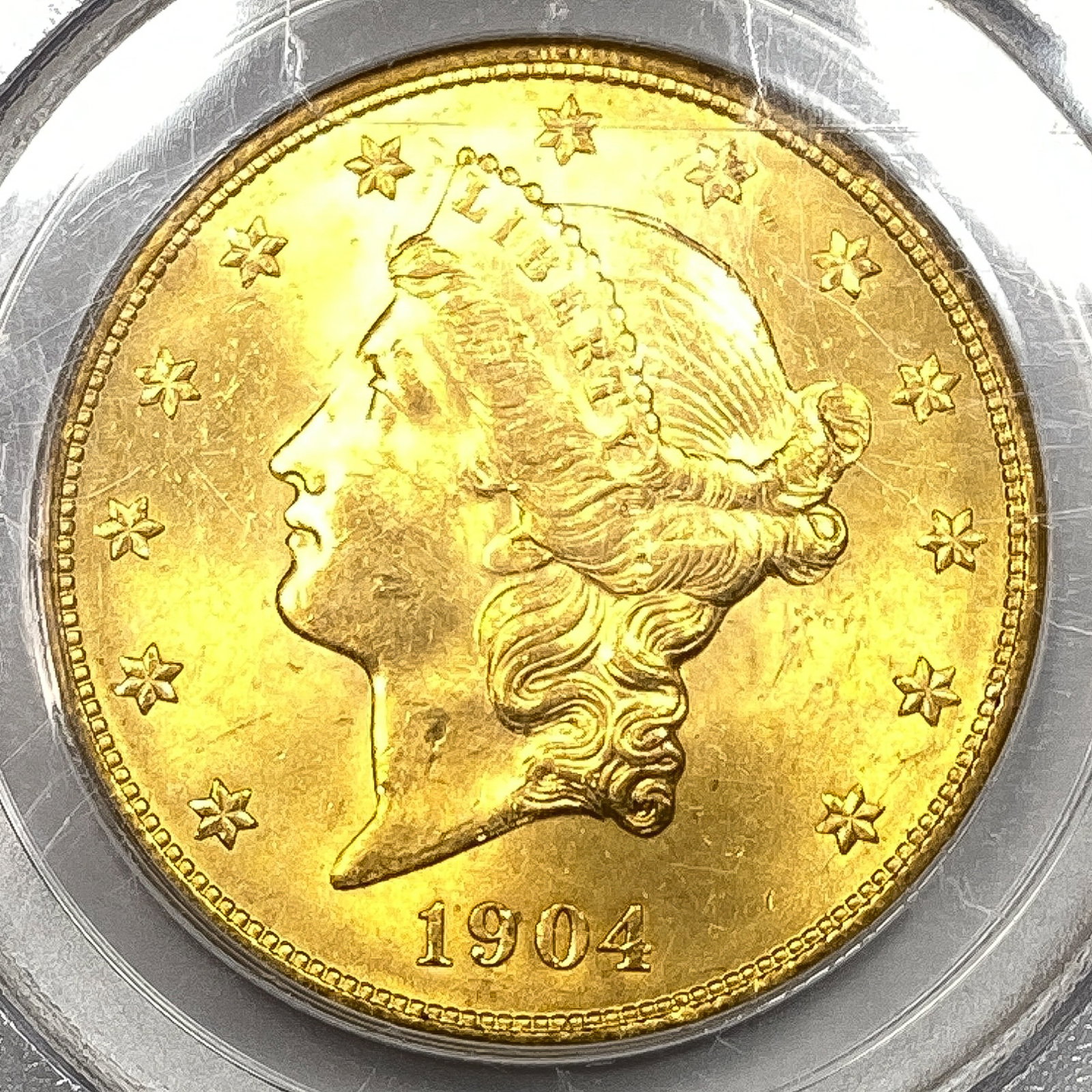1904 $20 Gold Double Eagle PCGS MS64 - 3