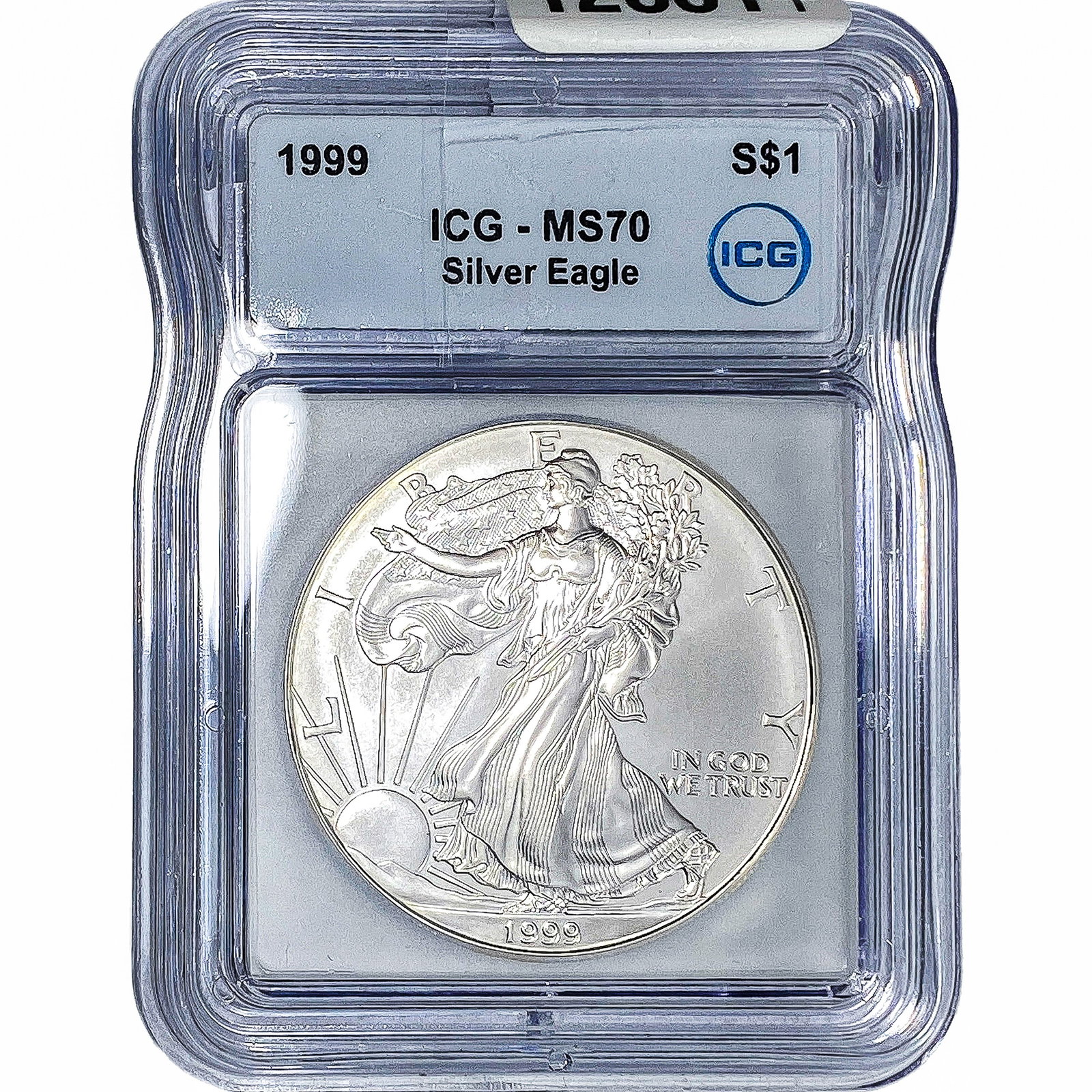 1999 Silver Eagle ICG MS70 (1 of 4)