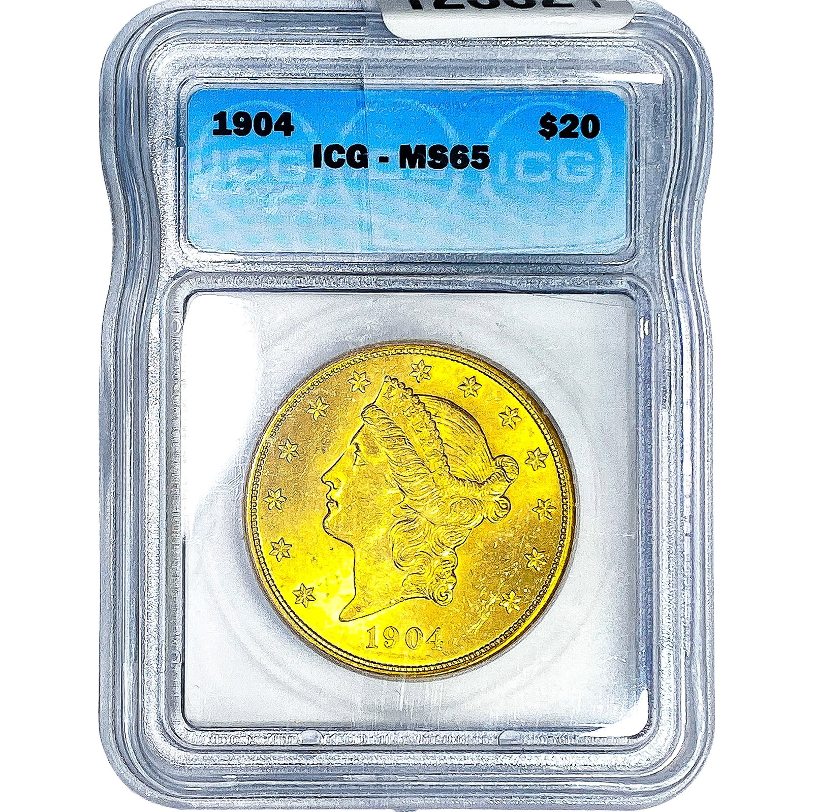 1904 $20 Gold Double Eagle ICG MS65: 1904 $20 Gold Double Eagle ICG MS65