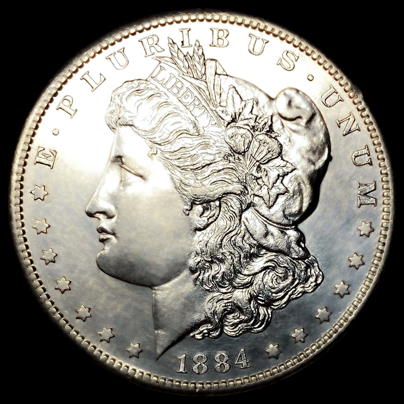 1884-S Morgan Silver Dollar: 1884-S Morgan Silver Dollar