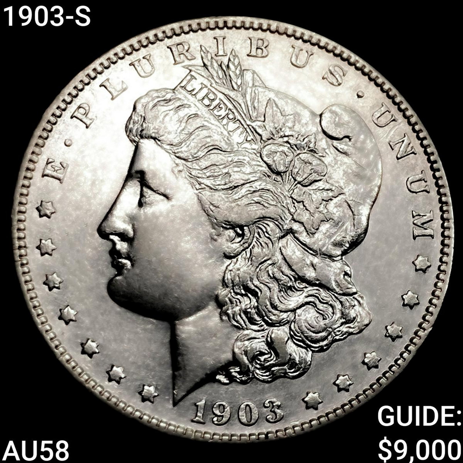 1903-S Morgan Silver Dollar CHOICE AU (1 of 2)