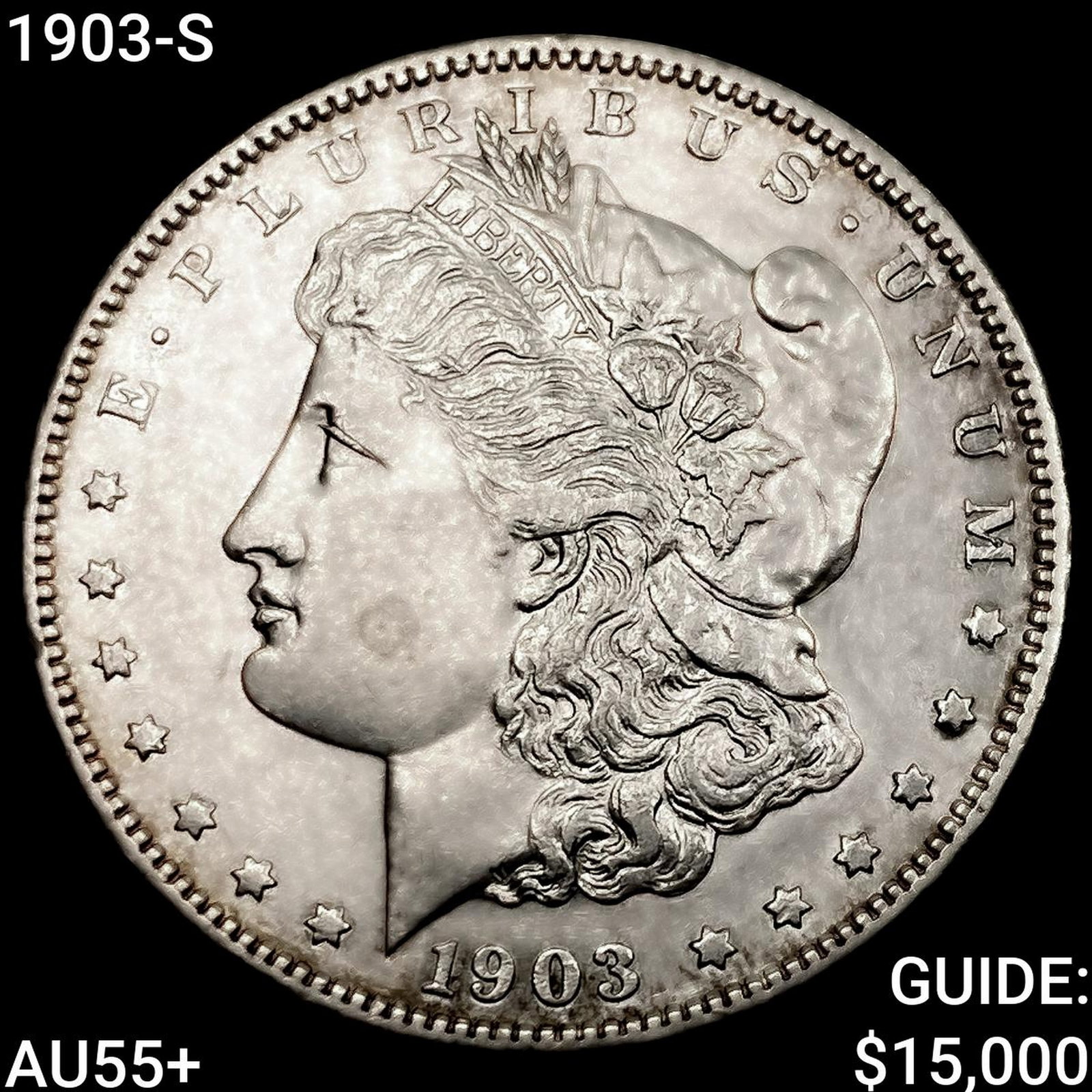 1903-S Morgan Silver Dollar HIGH GRADE+: 1903-S Morgan Silver Dollar HIGH GRADE+