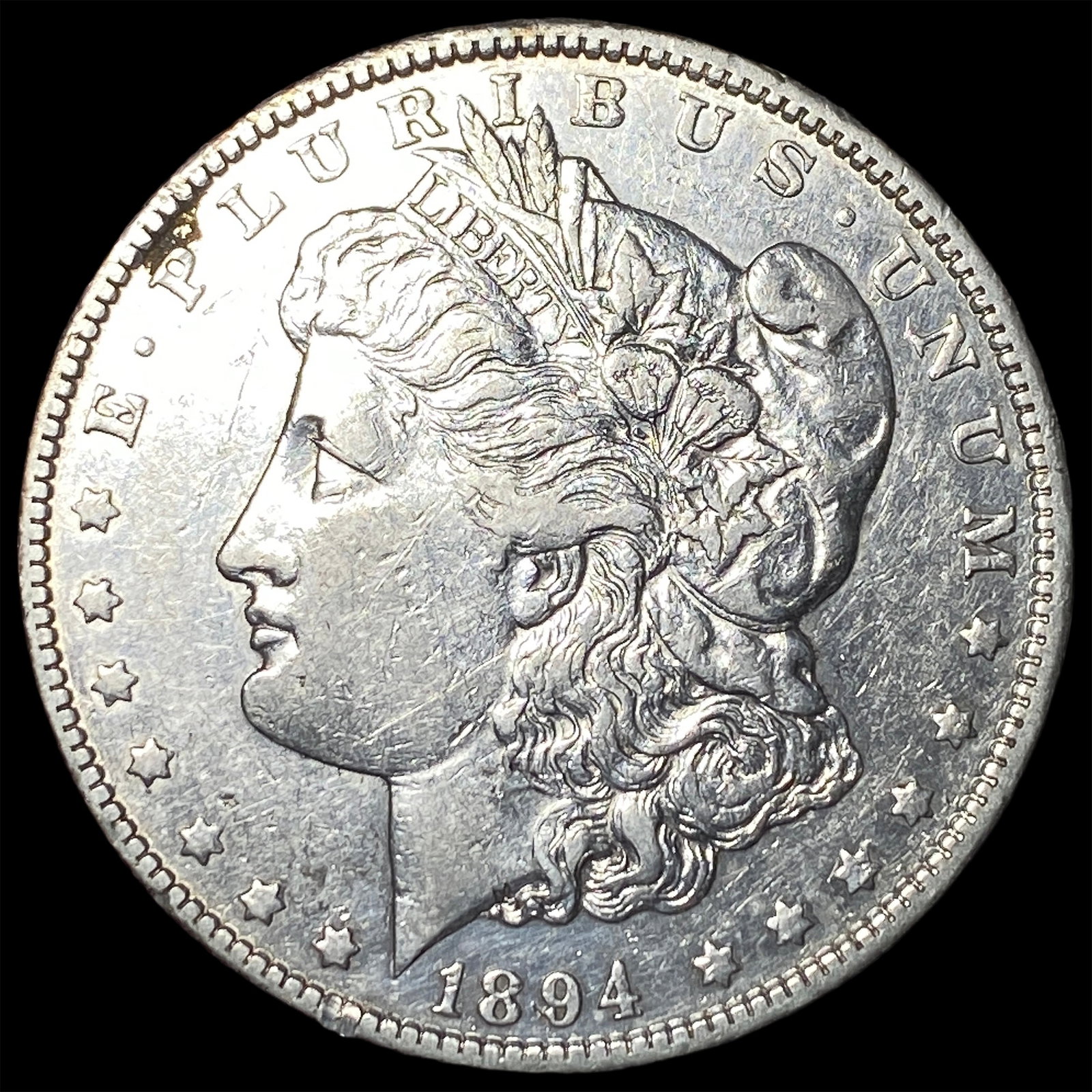 1894-O Silver Morgan Dollar CLOSELY UNCIRCULATED: 1894-O Silver Morgan Dollar CLOSELY UNCIRCULATED