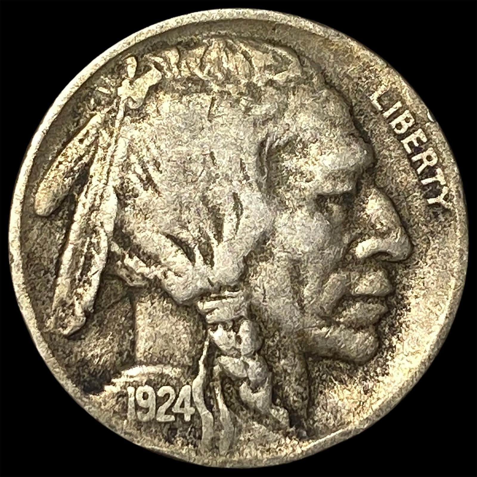 1924-D Buffalo Nickel LIGHTLY CIRCULATED (1 of 2)