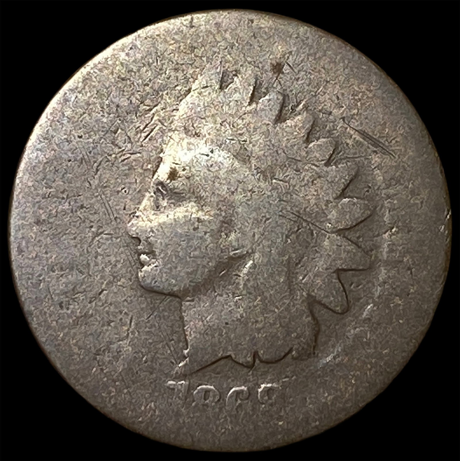 1869 Indian Head Cent NICELY CIRCULATED: 1869 Indian Head Cent NICELY CIRCULATED