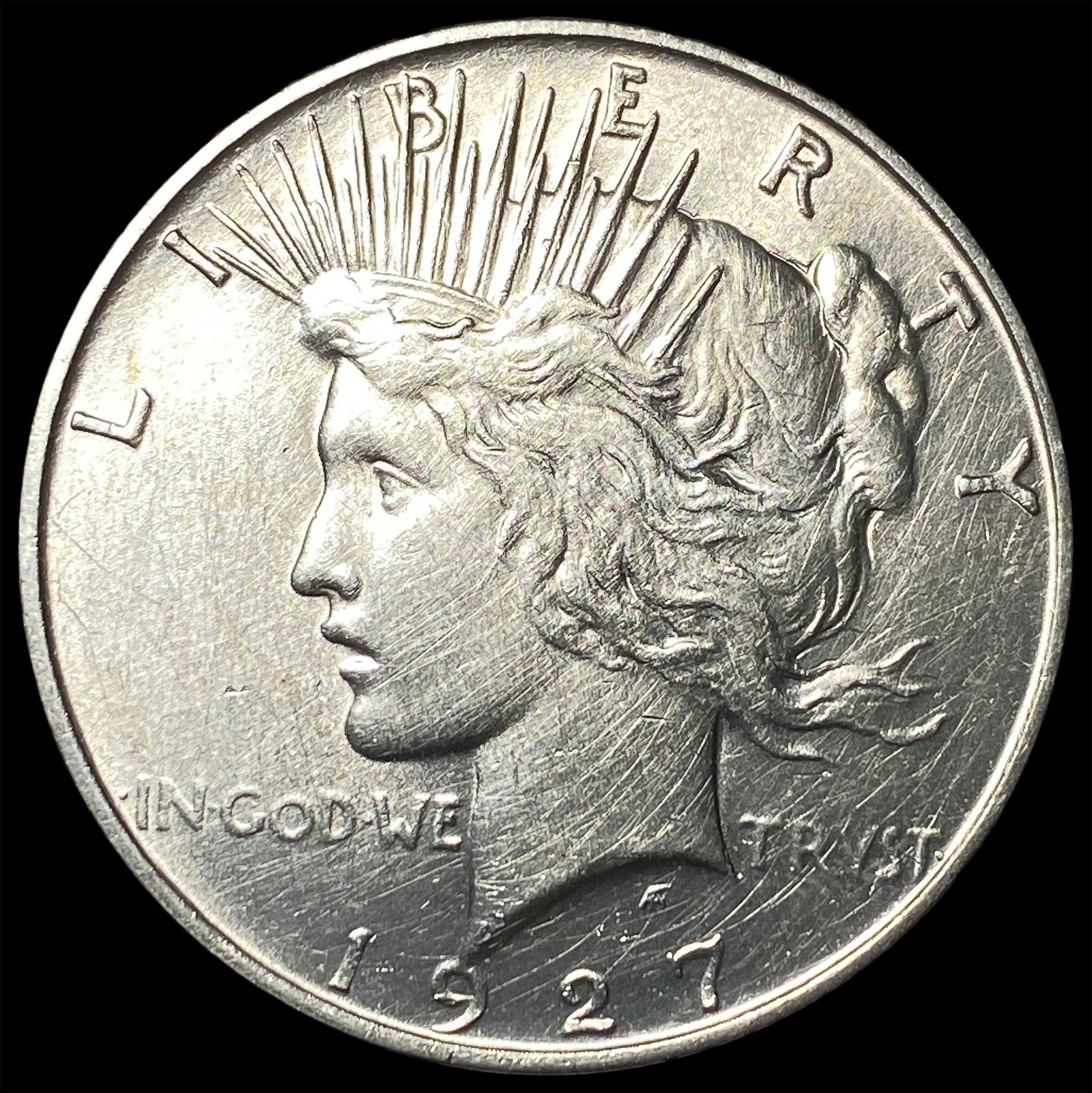 1927-D Silver Peace Dollar HIGH GRADE: 1927-D Silver Peace Dollar HIGH GRADE