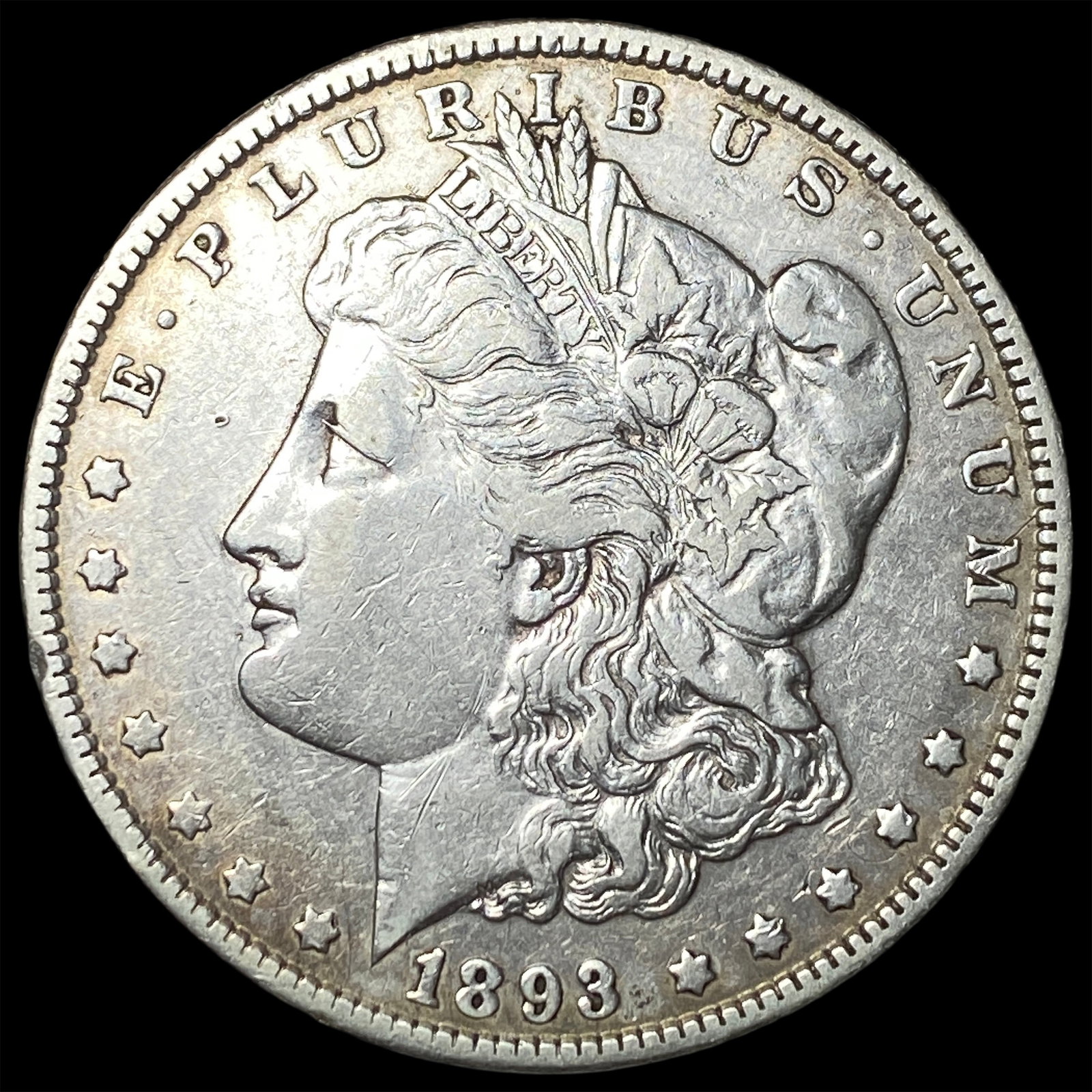 1893 Morgan Silver Dollar NEARLY UNCIRCULATED (1 of 2)