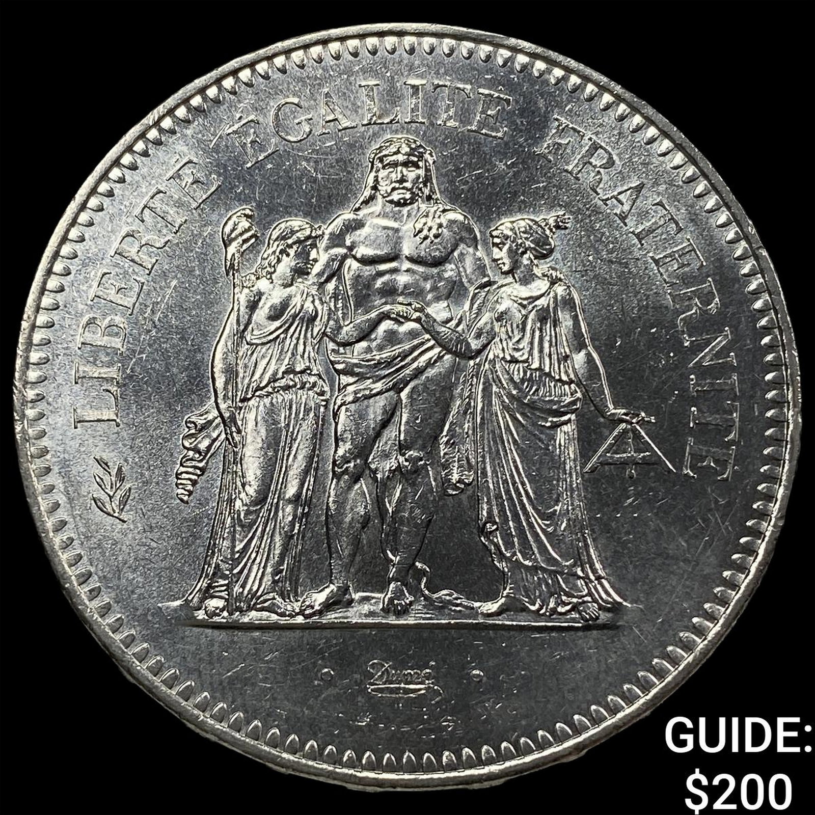 1978 France SIlver 50 Francs: 1978 France SIlver 50 Francs