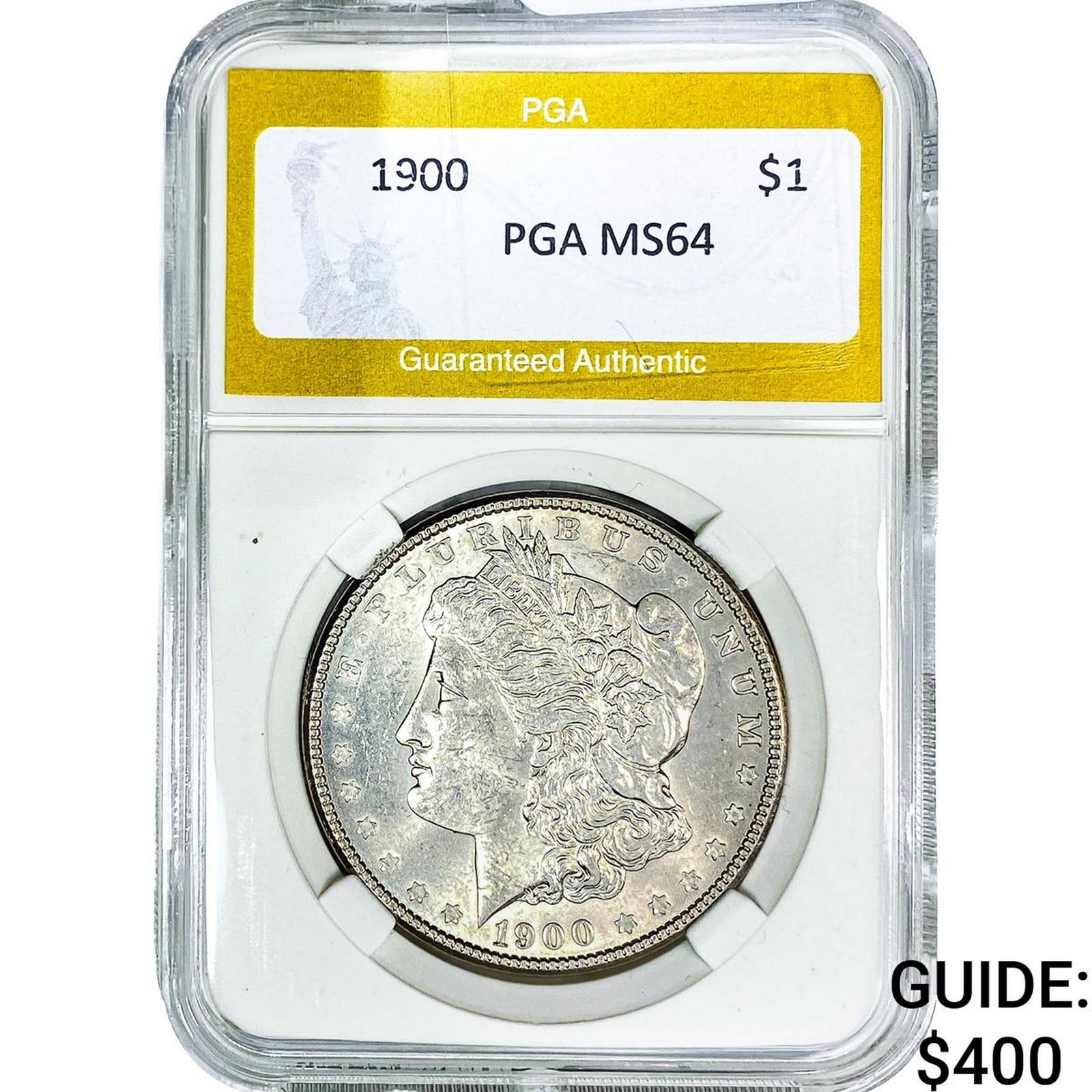 1900 Morgan Silver Dollar PGA MS64: 1900 Morgan Silver Dollar PGA MS64