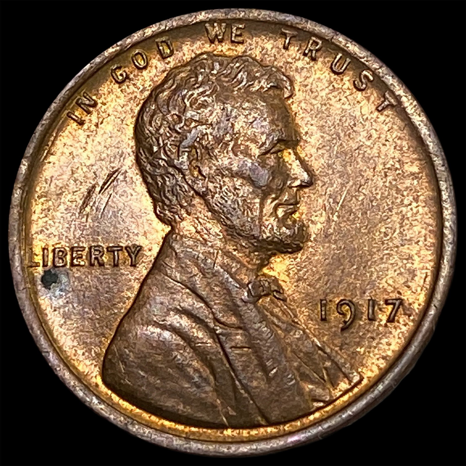 1917 Lincoln Wheat Cent CHOICE BU (1 of 2)