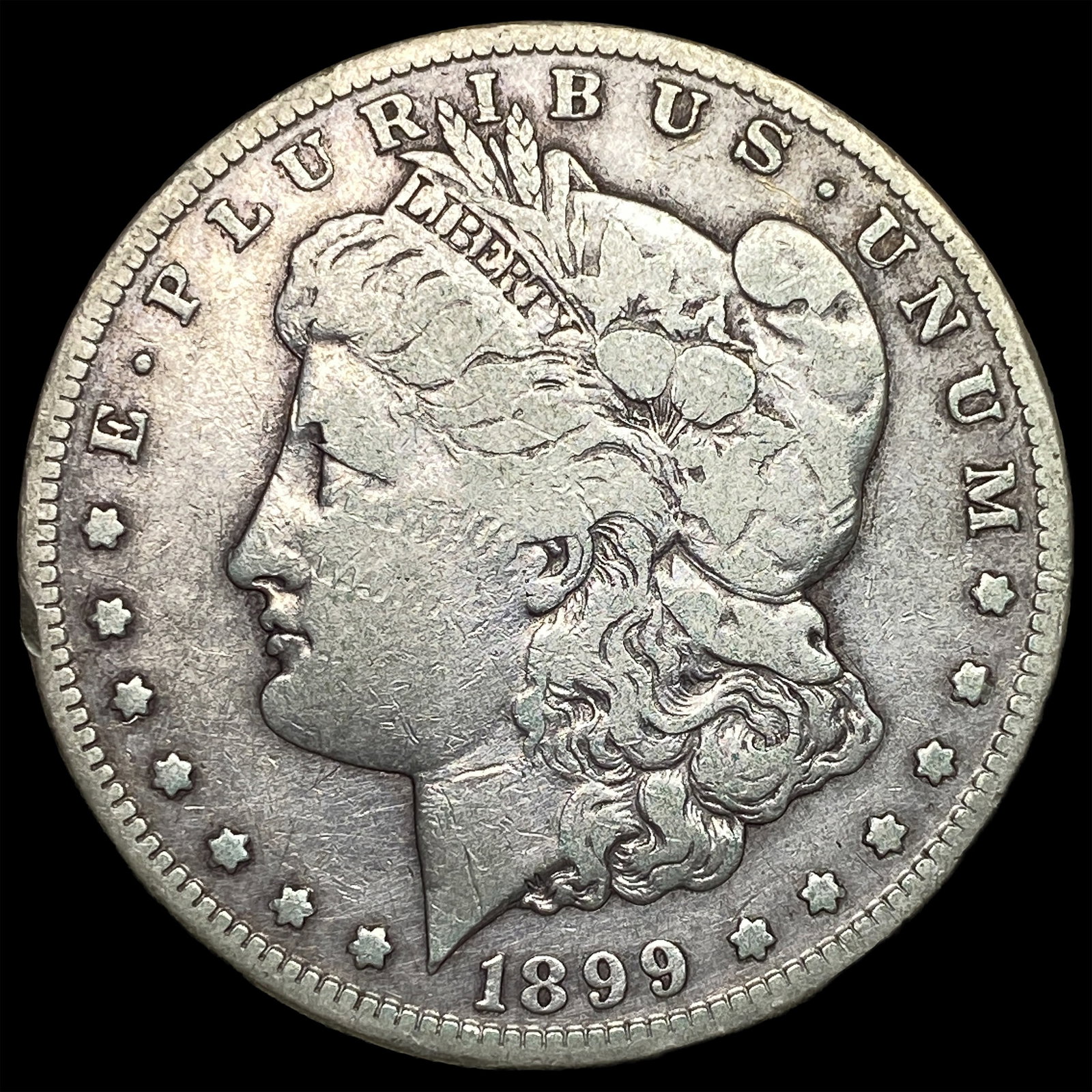 1899-S Silver Morgan Dollar LIGHTLY CIRCULATED: 1899-S Silver Morgan Dollar LIGHTLY CIRCULATED
