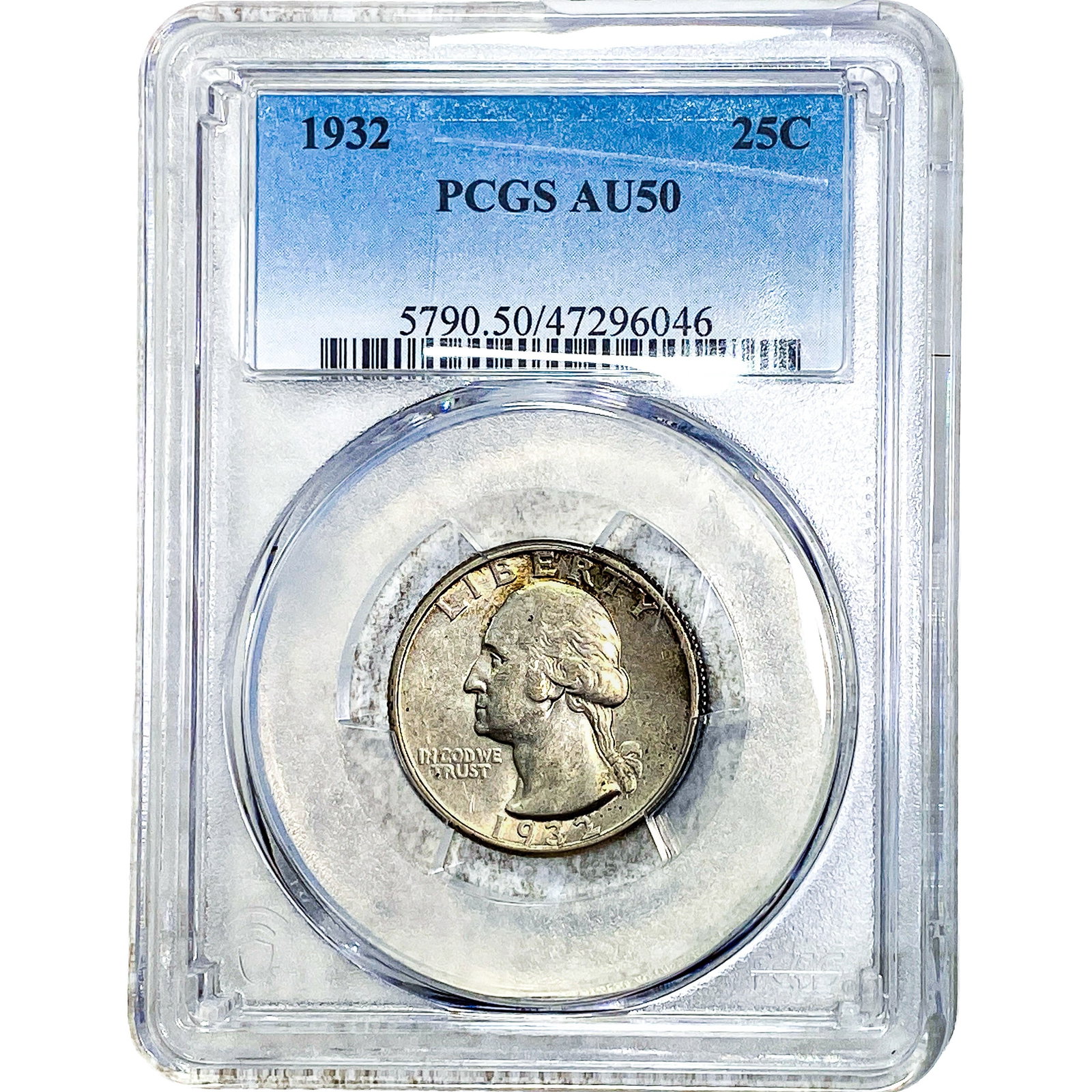 1932 Washington Silver Quarter PCGS AU50 (1 of 2)